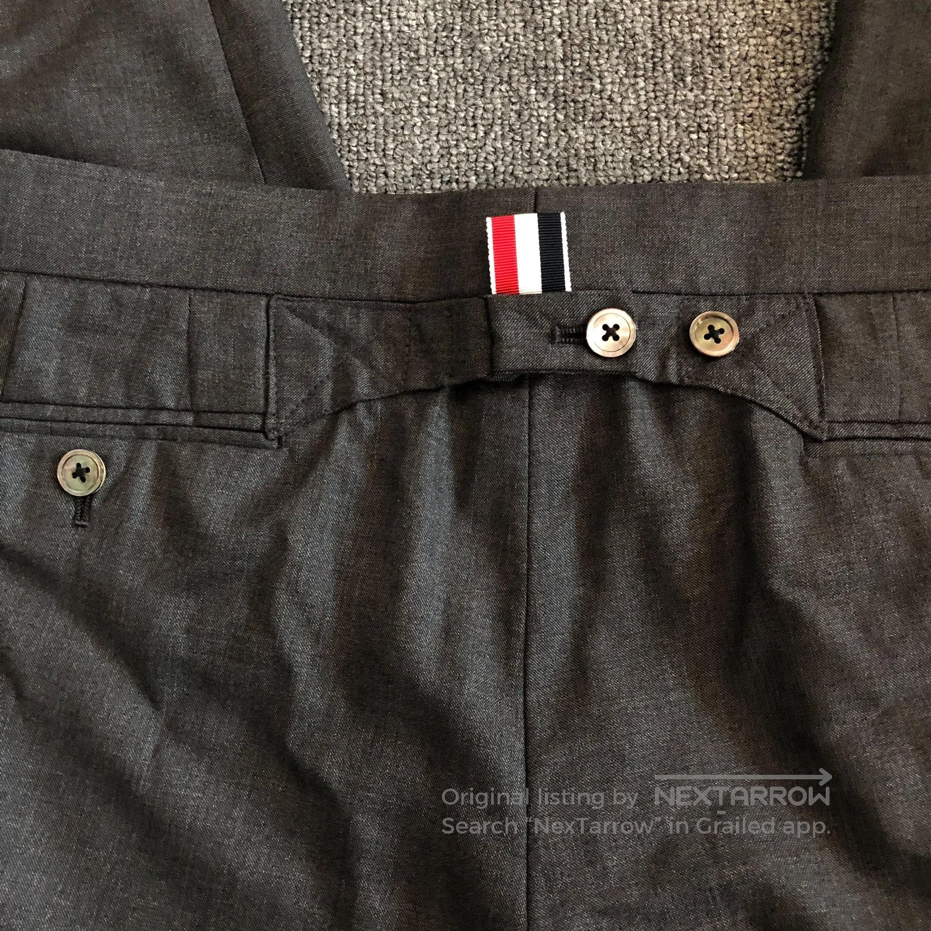 Thom Browne Thom Browne Gray Wool Suit Jacket. Size US L / EU 52-54 / 3 - 7 Thumbnail