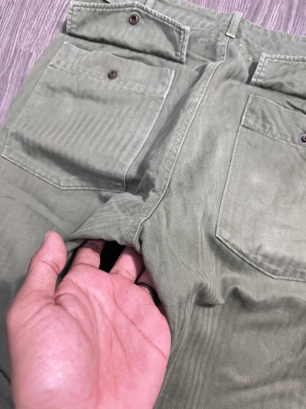 Sage De Cret Sage de cret Vintage Cargo Military Size US 30 / EU 46 - 15 Thumbnail