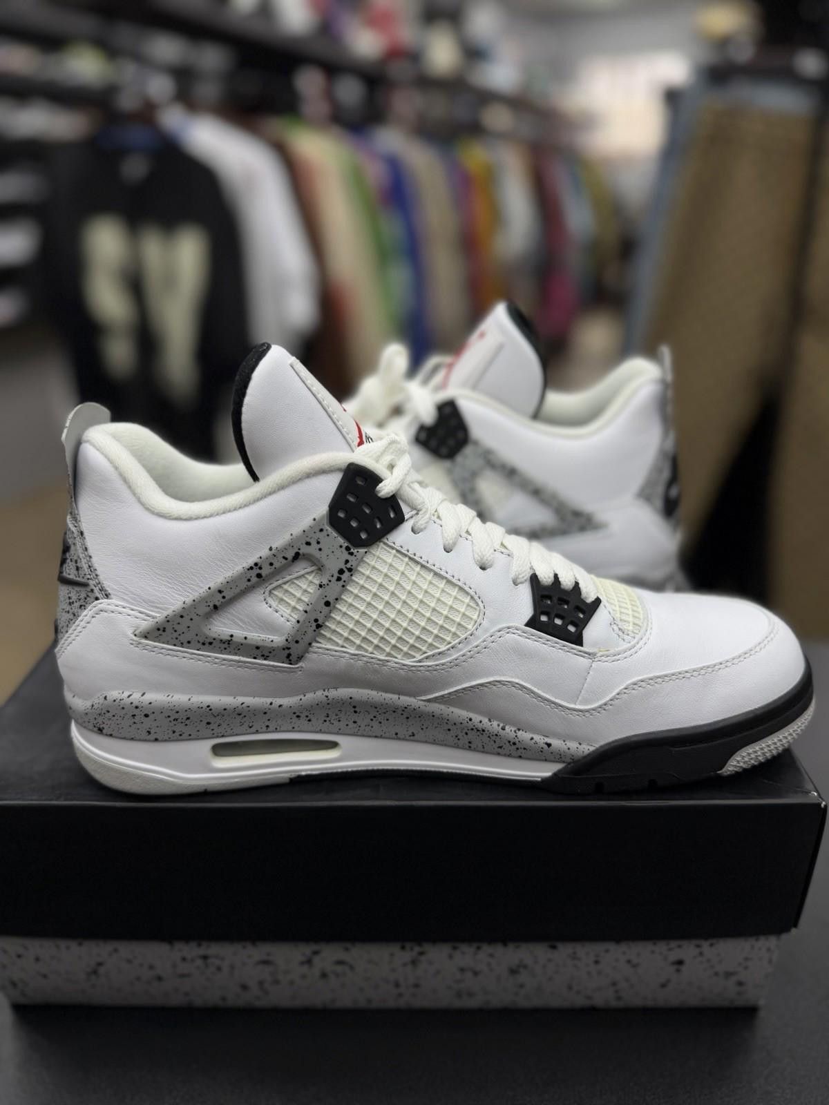Jordan Brand Size 11.5 - Jordan 4 Retro OG Mid White Cement 2016 NEW Size US 11.5 / EU 44-45 - 8 Thumbnail