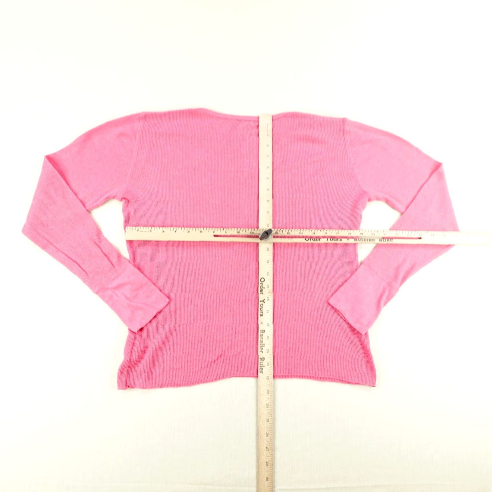 Vintage ROXY Vintage Shirt Womens XL Pink Waffle Knit Snaps Up Thermal Henley Top 90s T-Shirt Size XL / US 12-14 / IT 48-50 - 5 Thumbnail