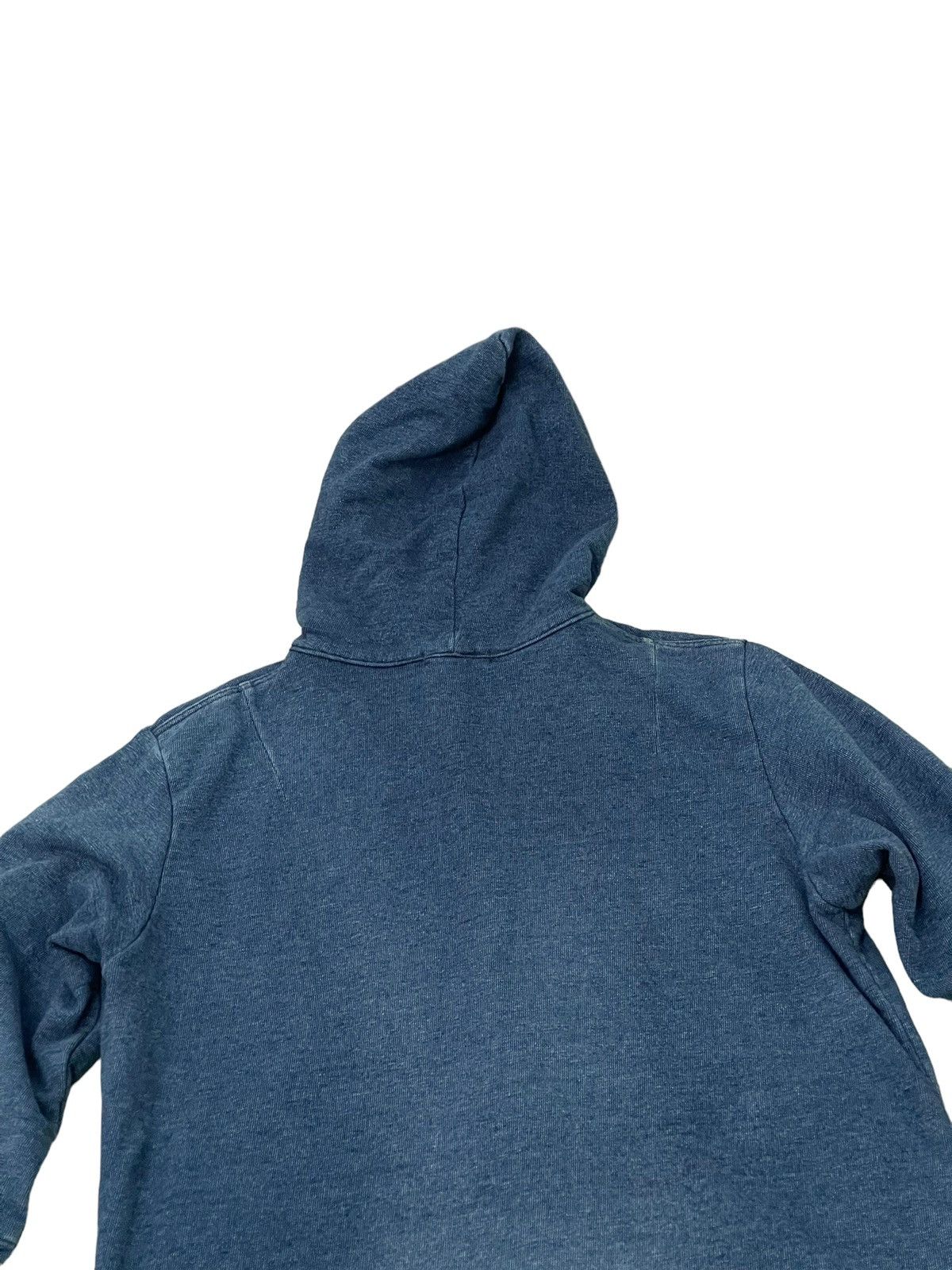 45rpm Button Hoodie 45rpm Indigo Sweatshirt Naval Distress 5🟩5 Size US M / EU 48-50 / 2 - 14 Thumbnail