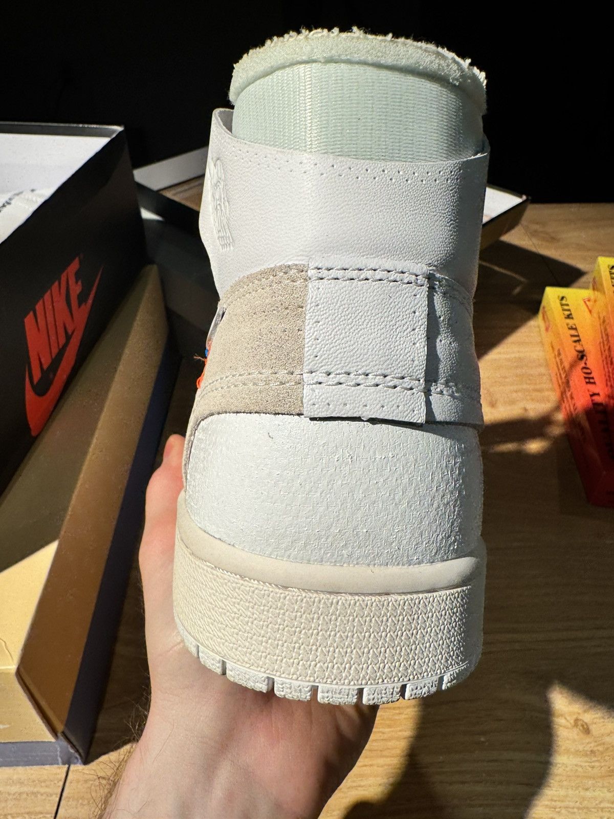 Nike × Off-White × Virgil Abloh Off White x Air Jordan 1 Retro High OG Euro Chicago Virgil Size US 10 / EU 43 - 4 Thumbnail