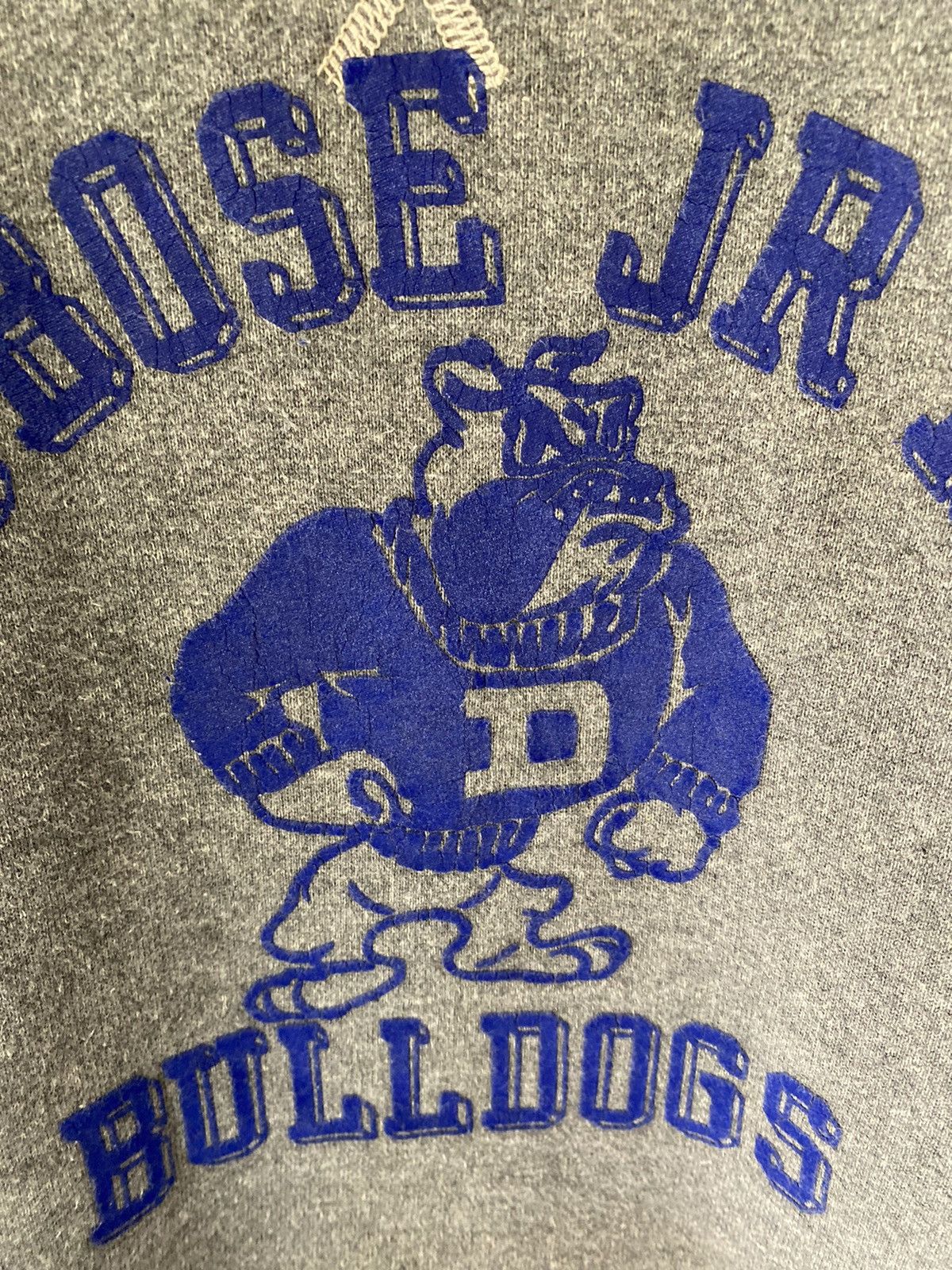 Whitesville 🔥1990s Bulldog collage sweatshirt Size US L / EU 52-54 / 3 - 6 Thumbnail