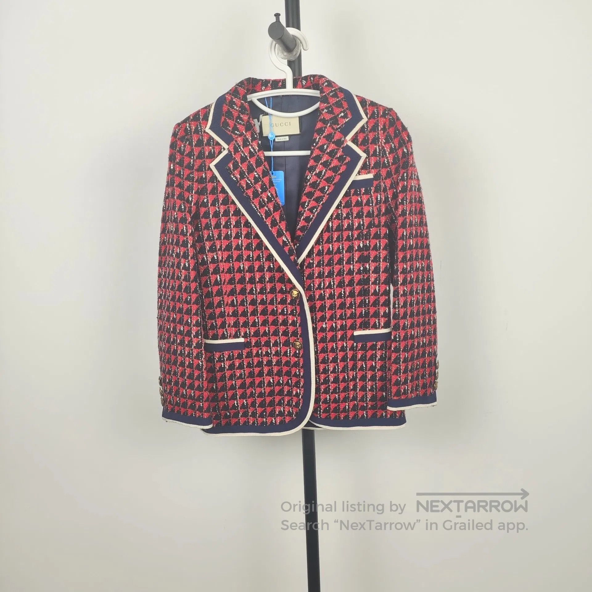 Gucci Guicci Fashion simple single-breasted collar long sleeve s Size XS / US 0-2 / IT 36-38 - 2 Thumbnail