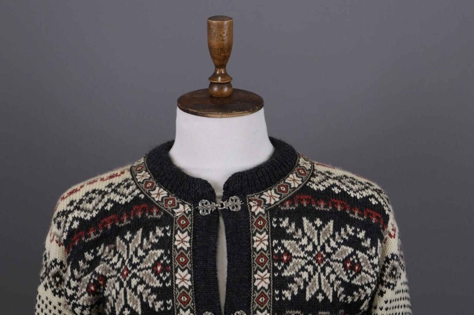Dale Of Norway DALE OF NORWAY Classic Multicolor Clasp Ski Sweater Size XS Size US XS / EU 42 / 0 - 2 Thumbnail