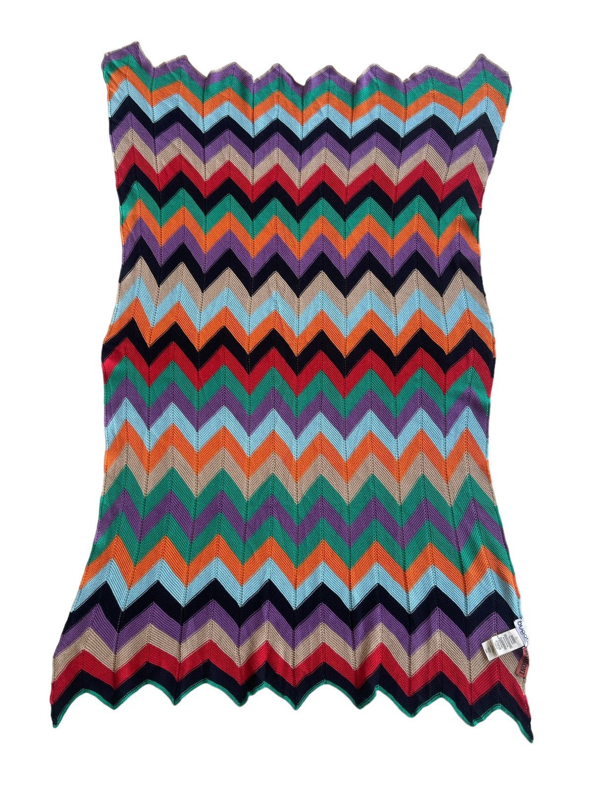 Missoni Missoni Rainbow Knitted Luxury Scarves Size ONE SIZE - 6 Thumbnail