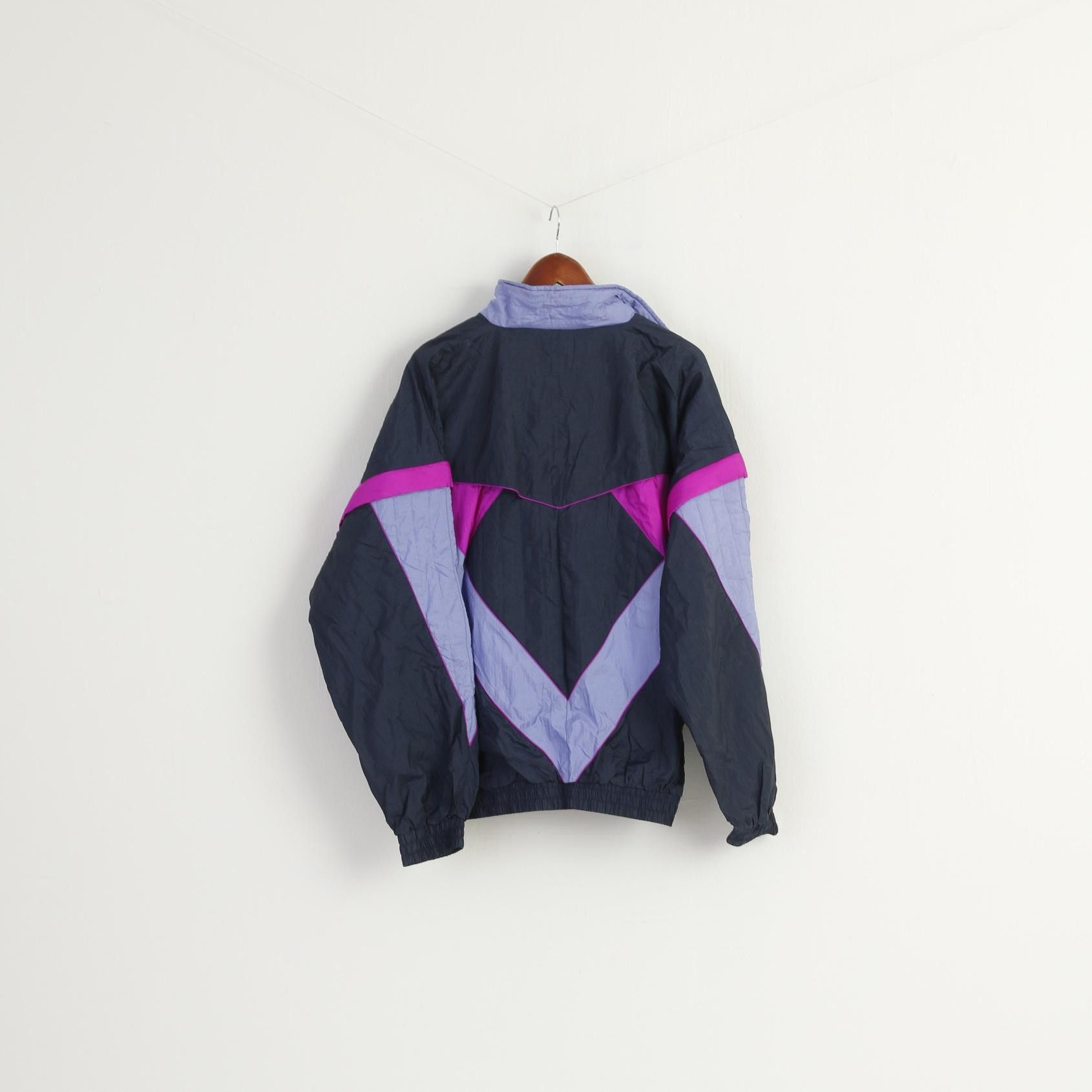 Vintage Lucky Line Men XL Jacket Purple Shiny Vintage 90s 8832 Size US XL / EU 56 / 4 - 7 Thumbnail