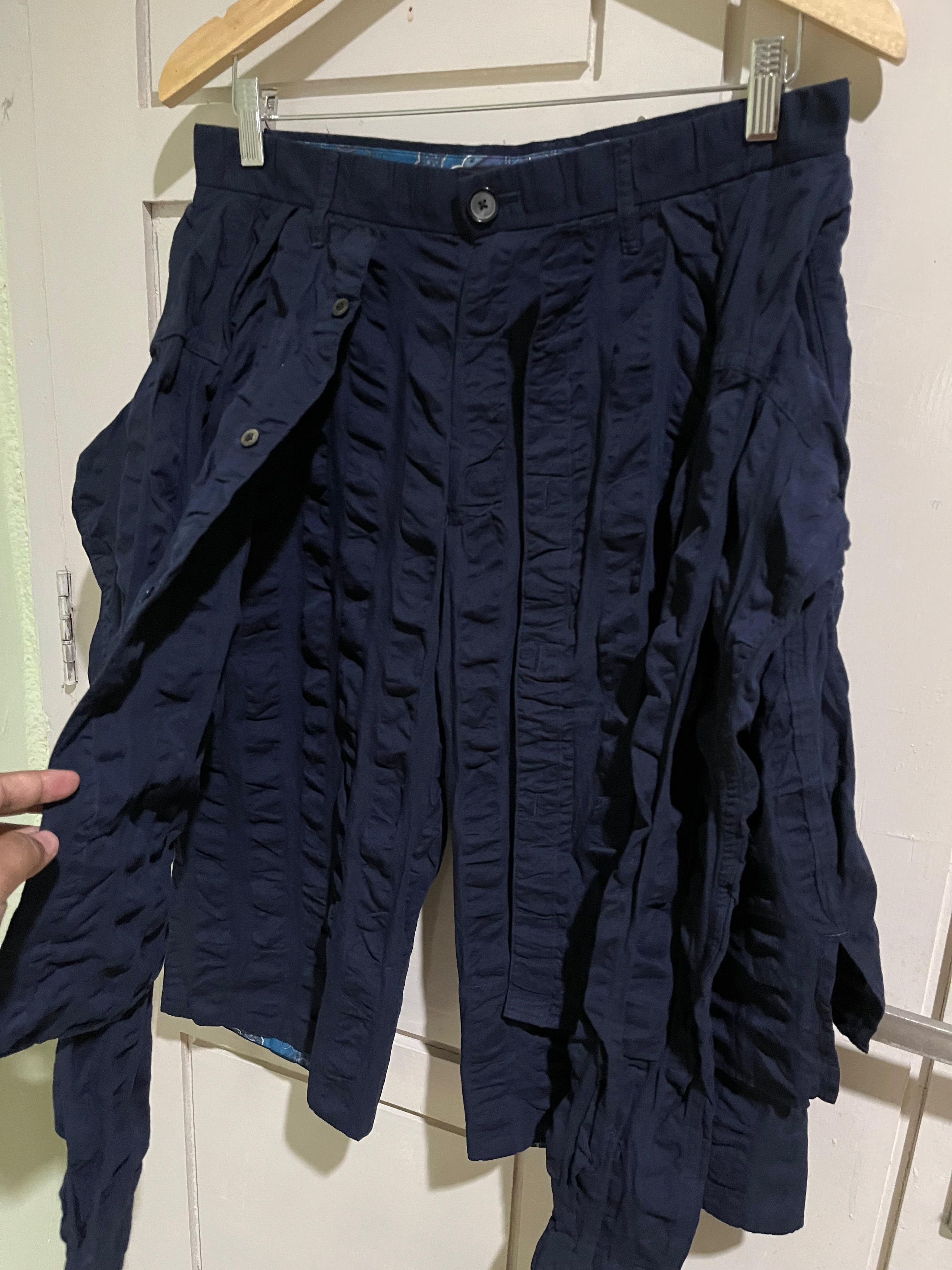 Maison MIHARA YASUHIRO Mihara yasuhiro wrinkle hybrid pants Size US 32 / EU 48 - 3 Thumbnail