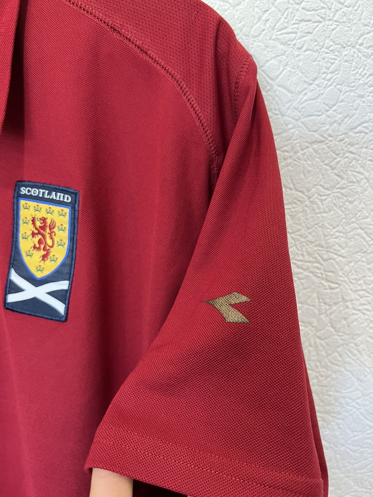 Diadora Diadora Scotland 2008 Third Kit Soccer Jersey Football Size US L / EU 52-54 / 3 - 3 Thumbnail