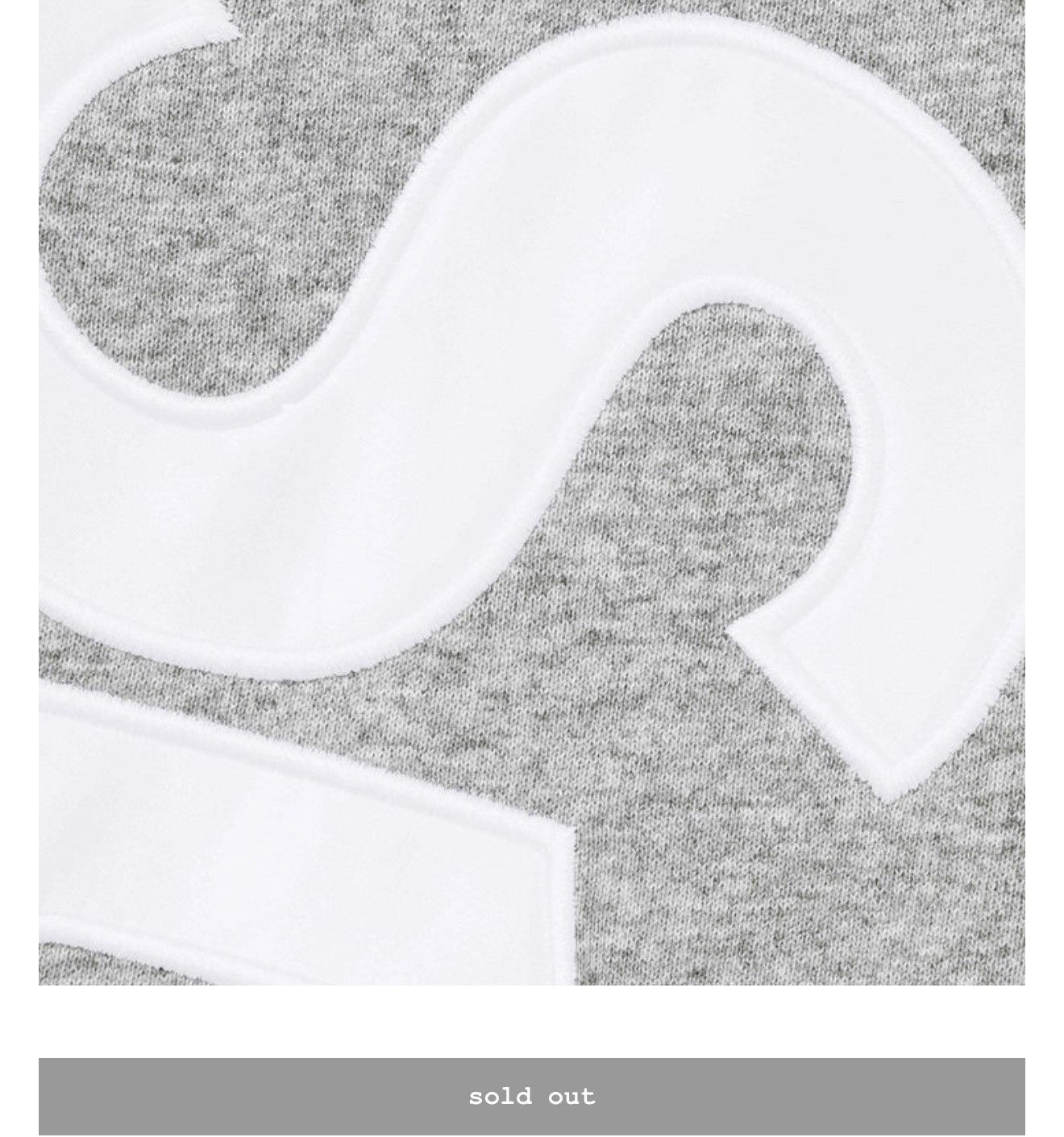 Supreme Supreme Grey Applique Sweatpants L SS26 Size US 32 / EU 48 - 3 Thumbnail