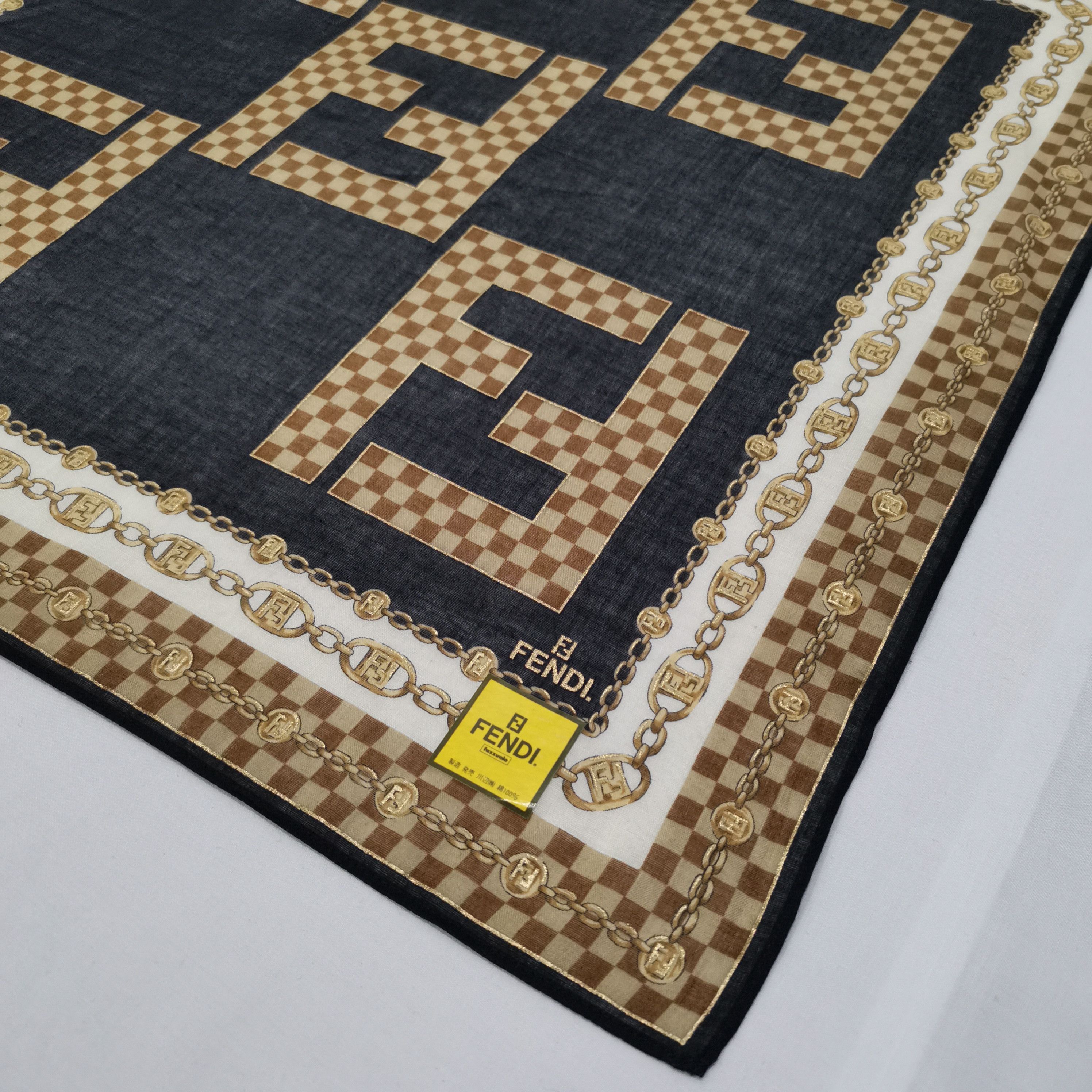 Fendi FENDI HANDKERCHIEF/ BANDANA/ SCARF Size ONE SIZE - 5 Thumbnail