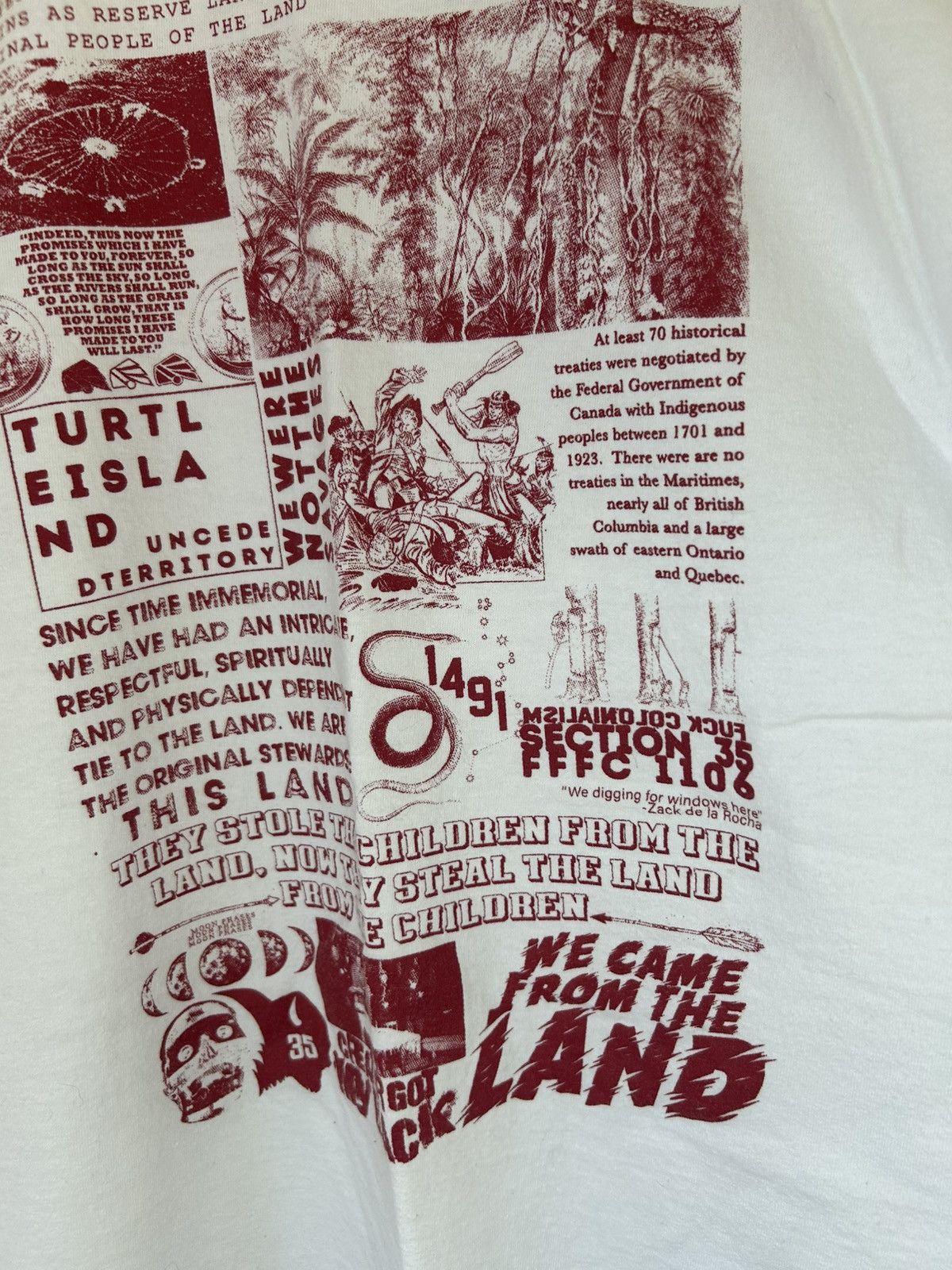 Vintage Vintage Turtle Island Indigenous Long Sleeve Shirt Size US L / EU 52-54 / 3 - 10 Thumbnail