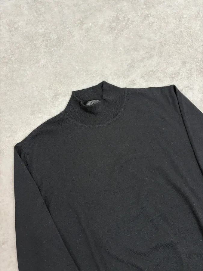 Prada SS2021 Prada Black Wool Turtleneck Sweater Size US M / EU 48-50 / 2 - 5 Thumbnail