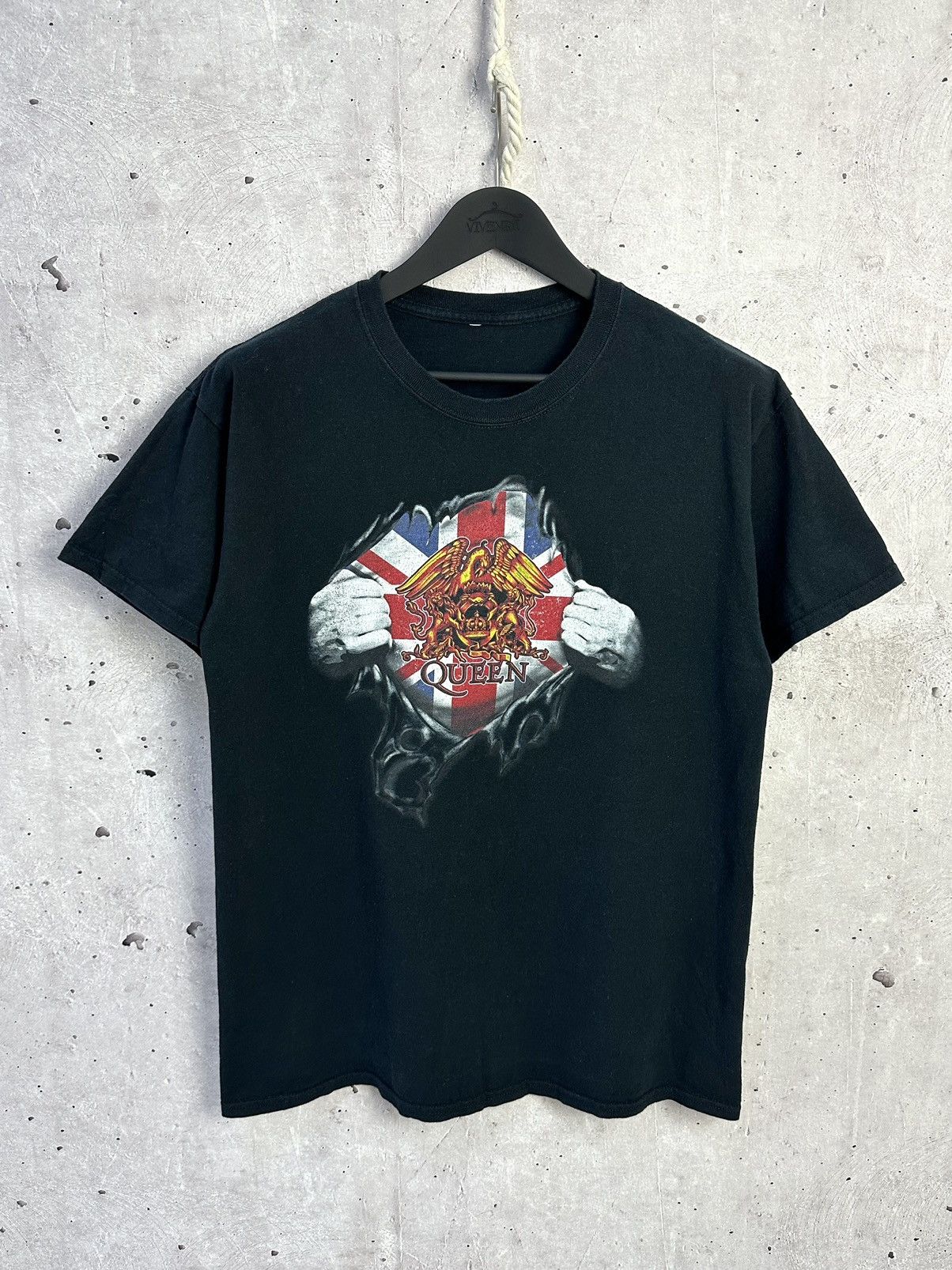 Band Tees Vintage Queen Printed Black T-shirt Size US M / EU 48-50 / 2 - 1 Thumbnail