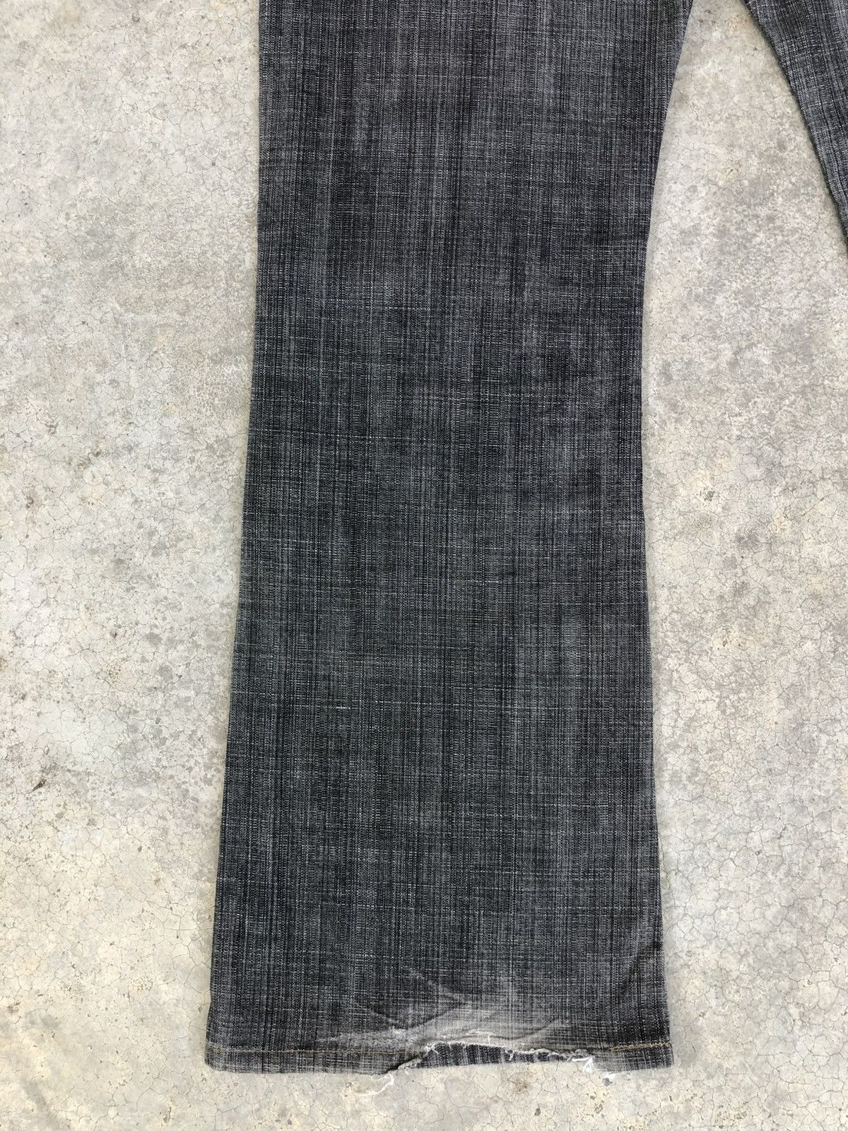 If Six Was Nine Japanese Edwin Flared Jeans Loose Jeans Distressed Jeans Size US 33 - 11 Thumbnail