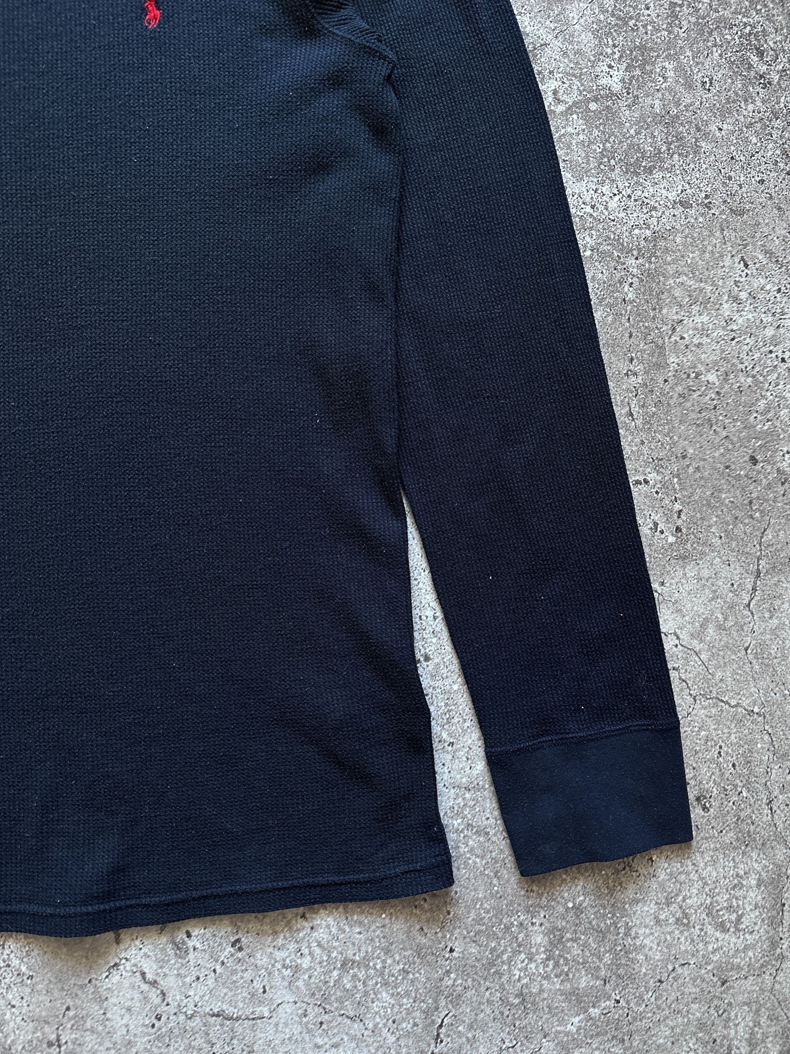Polo Ralph Lauren Polo Ralph Lauren Navy Longsleeve T Shirt Size US XXL / EU 58 / 5 - 4 Thumbnail