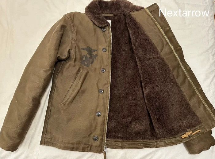 ジャケット・アウター FREE WHEELERS TYPE N-1 USMC DEVIL DOGS Freewheelers Type N-1 n1 devil dogs jacket2411-Nextarrow