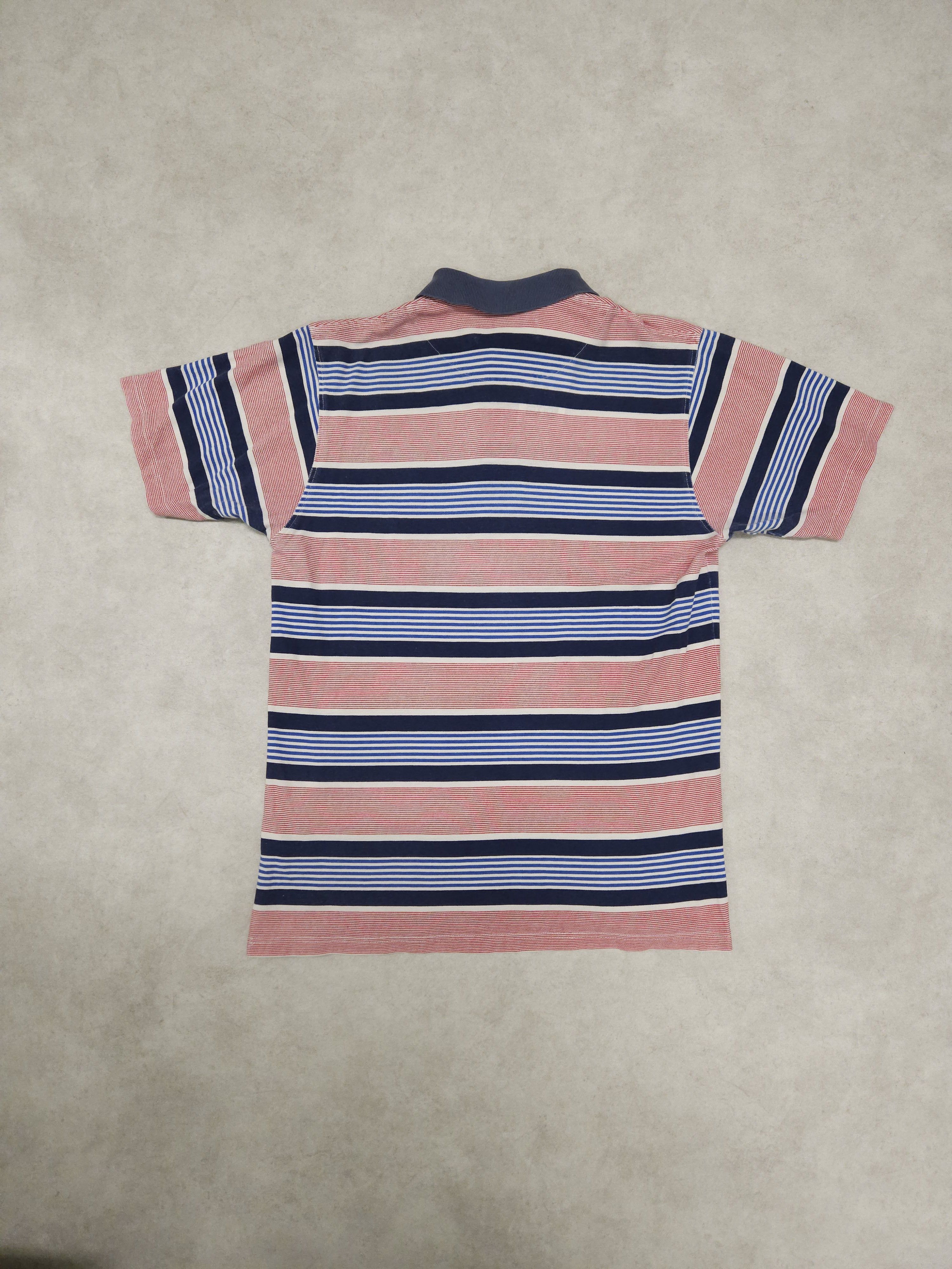 Burberry Vintage burberry striped polo shirt Size US S / EU 44-46 / 1 - 2 Thumbnail