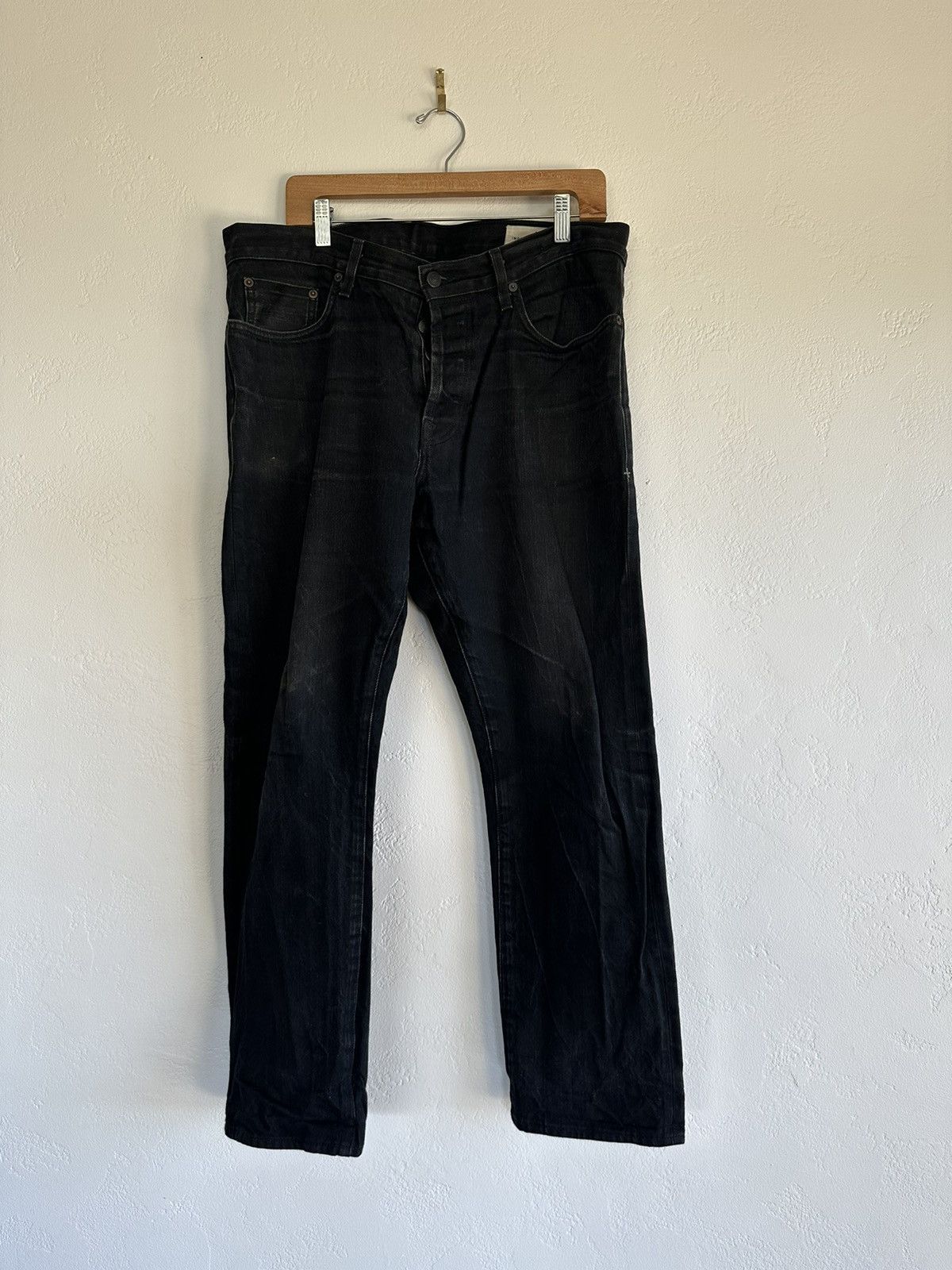 Imogene + Willie Imogene and Willie Black Denim [Barton Slim] Size US 36 / EU 52 - 1 Thumbnail