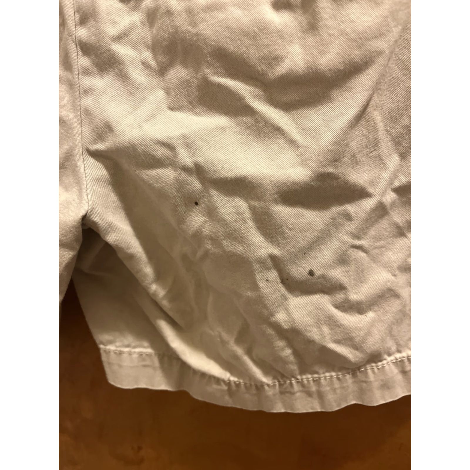 Ann Taylor Ann Taylor LOFT Women's Khaki Shorts Flat Front Chino 100% Cotton Casual Size 0 Size 25" / US 0 / IT 36 - 4 Thumbnail
