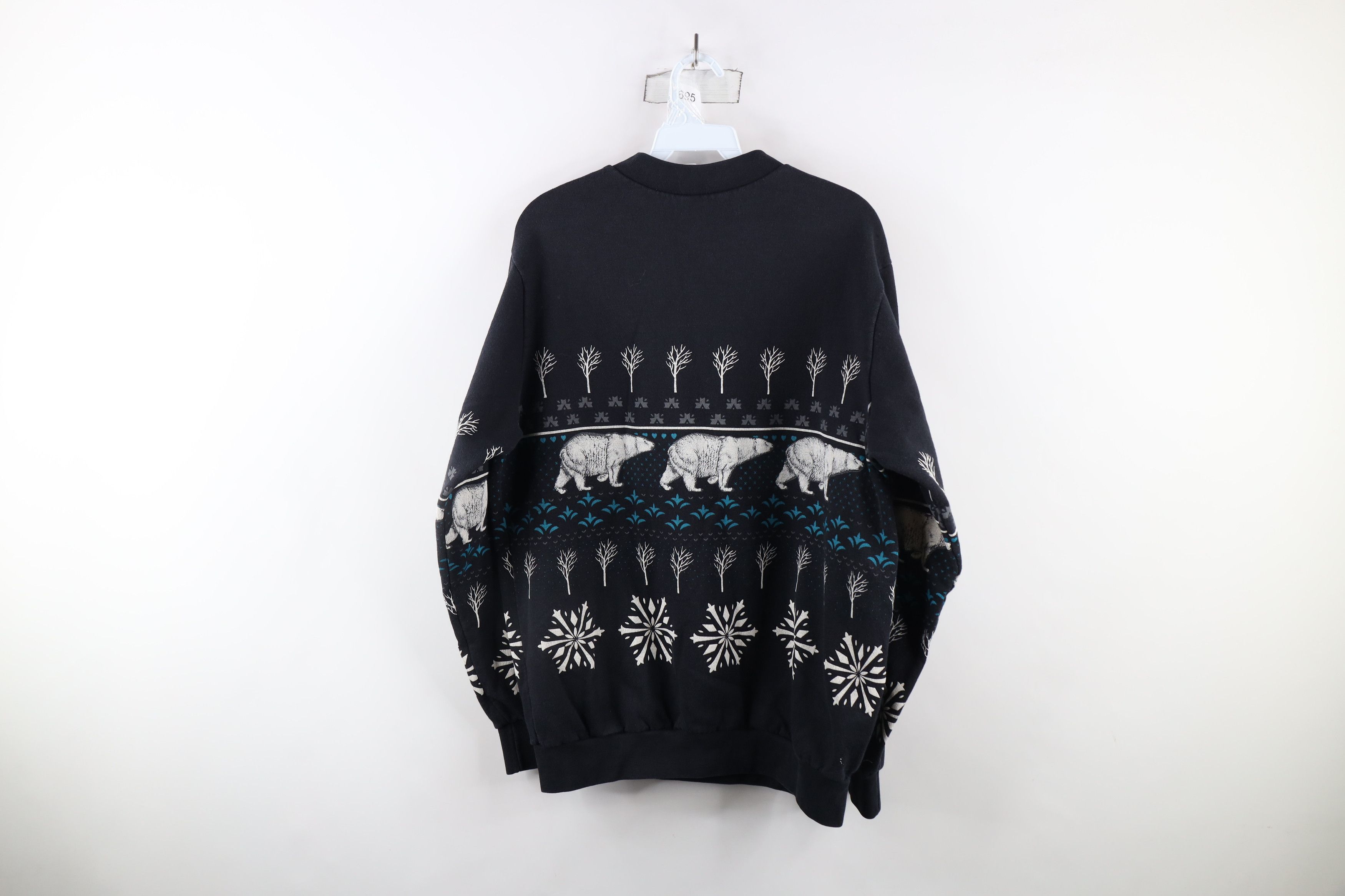Vintage Vintage 90s Streetwear Bear All Over Print Sweatshirt USA Size XL / US 12-14 / IT 48-50 - 11 Thumbnail