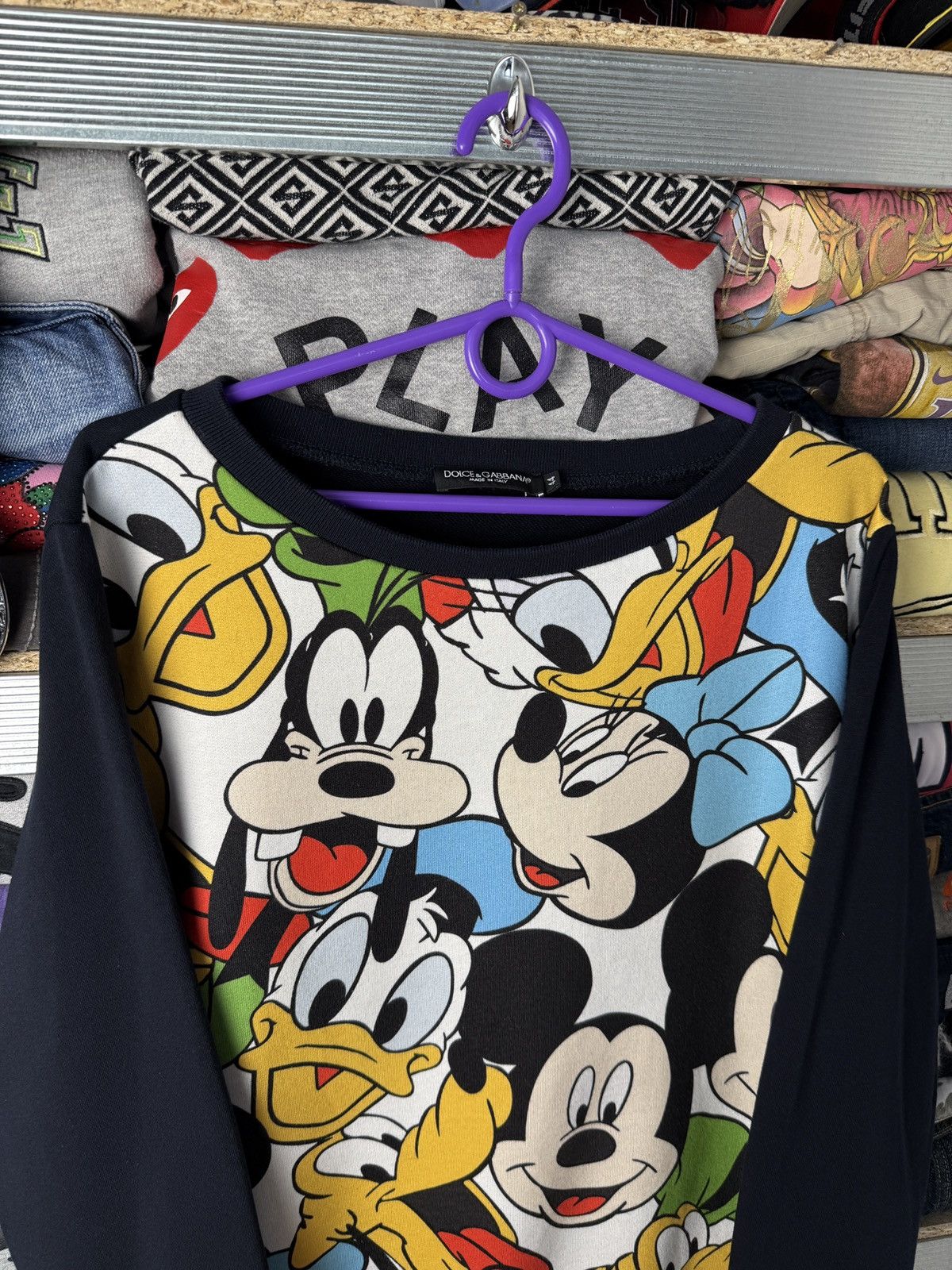 Dolce & Gabbana Dolce & Gabbana X Disney All Over Print Sweatshirt Size US M / EU 48-50 / 2 - 3 Thumbnail