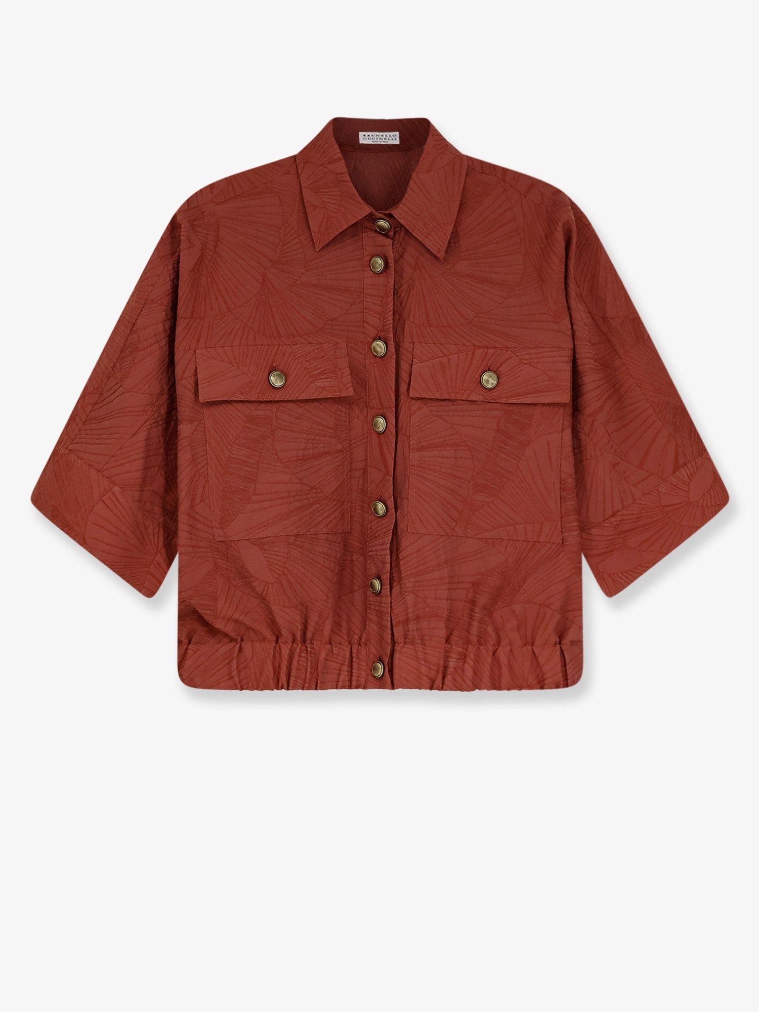 Brunello Cucinelli Cotton blend shirt with embroidery Tag Size XS Women - USA Tariffs Included