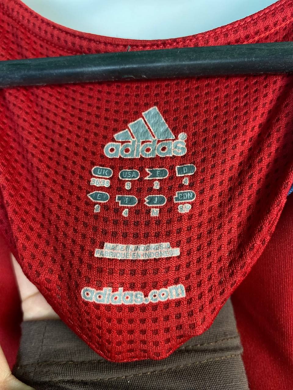Adidas Adidas Spain Espana 10 12 training player issue shirt jersey Size US M / EU 48-50 / 2 - 4 Thumbnail