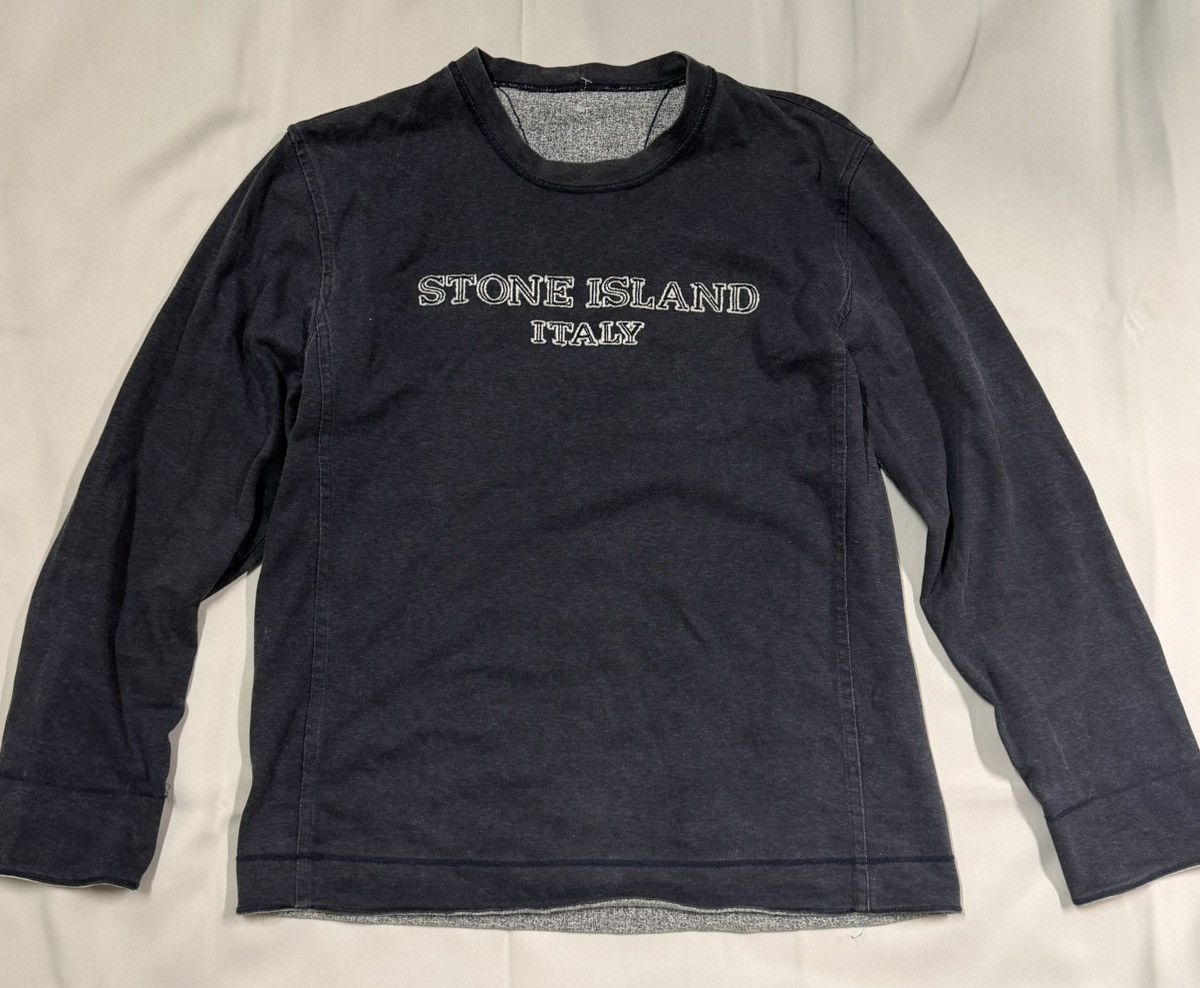 Stone Island Stone Island Italy Sweatshirt Authentic Size US XL / EU 56 / 4 - 1 Thumbnail