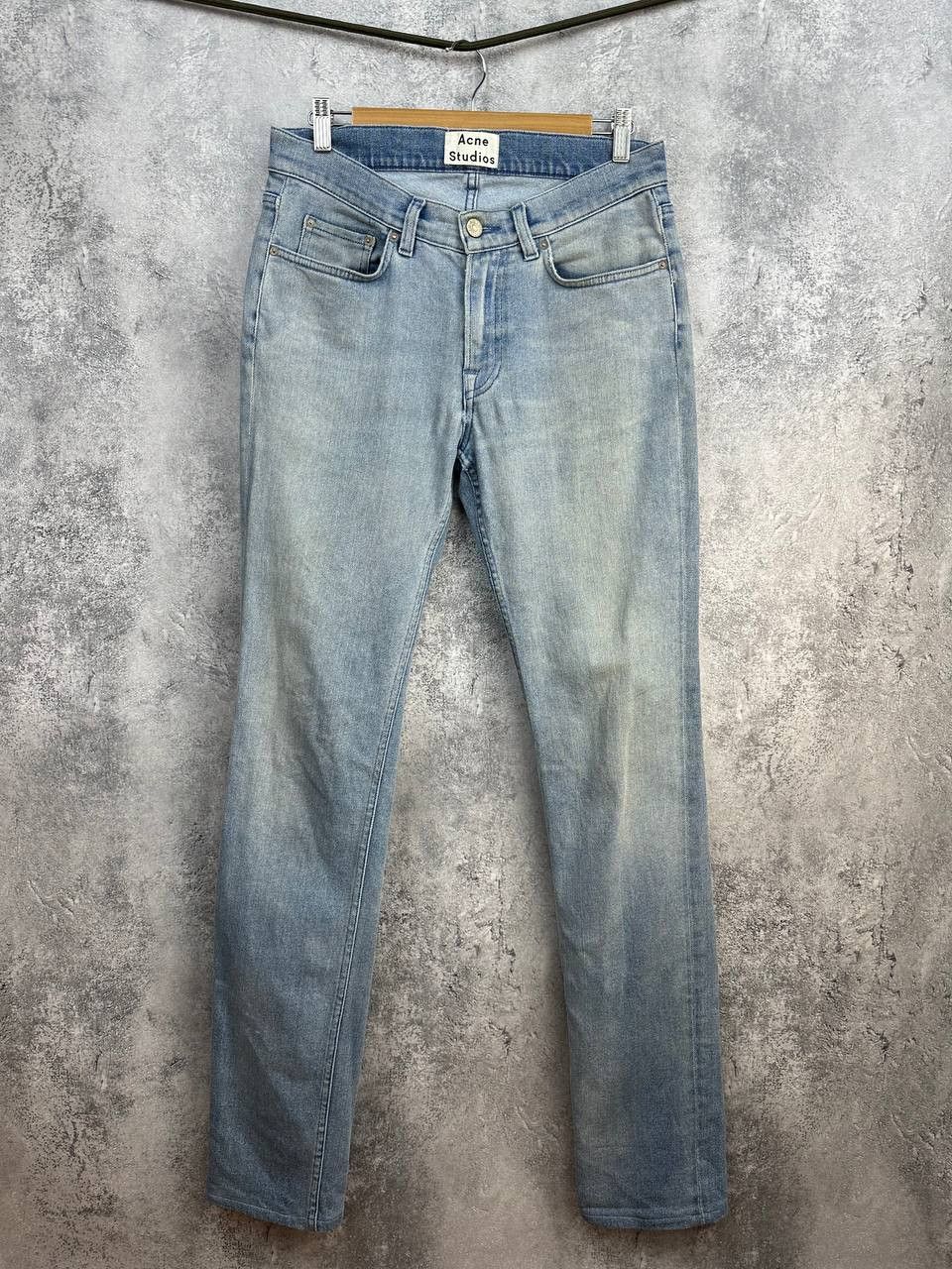 Acne Studios Acne Studios Ace Eighties One Light Wash Denim Jeans Size US 30 / EU 46 - 1 Thumbnail
