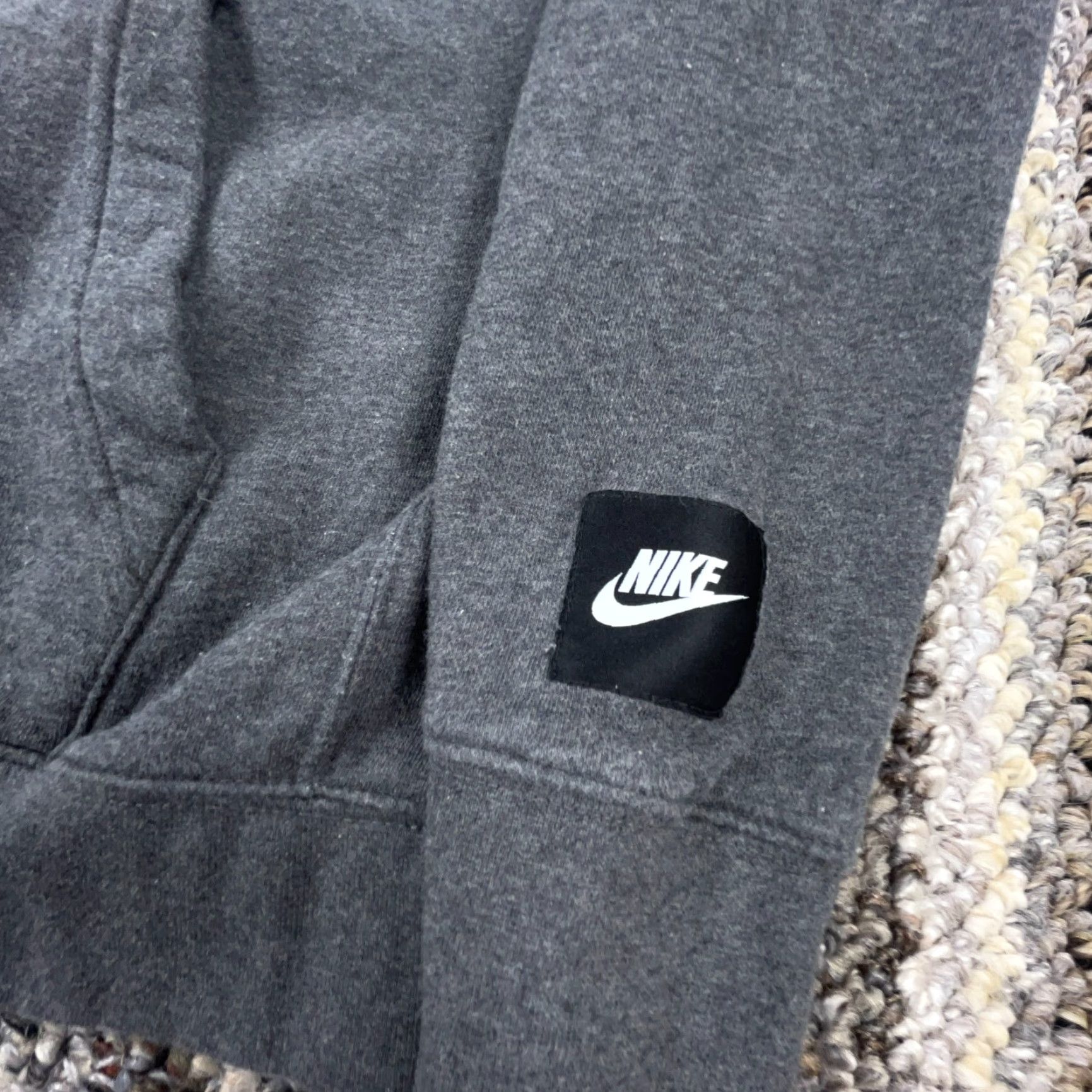 Nike Nike Hoodie Men Medium Gray Sweatshirt Just Do It Swoosh Adult Size US M / EU 48-50 / 2 - 6 Thumbnail