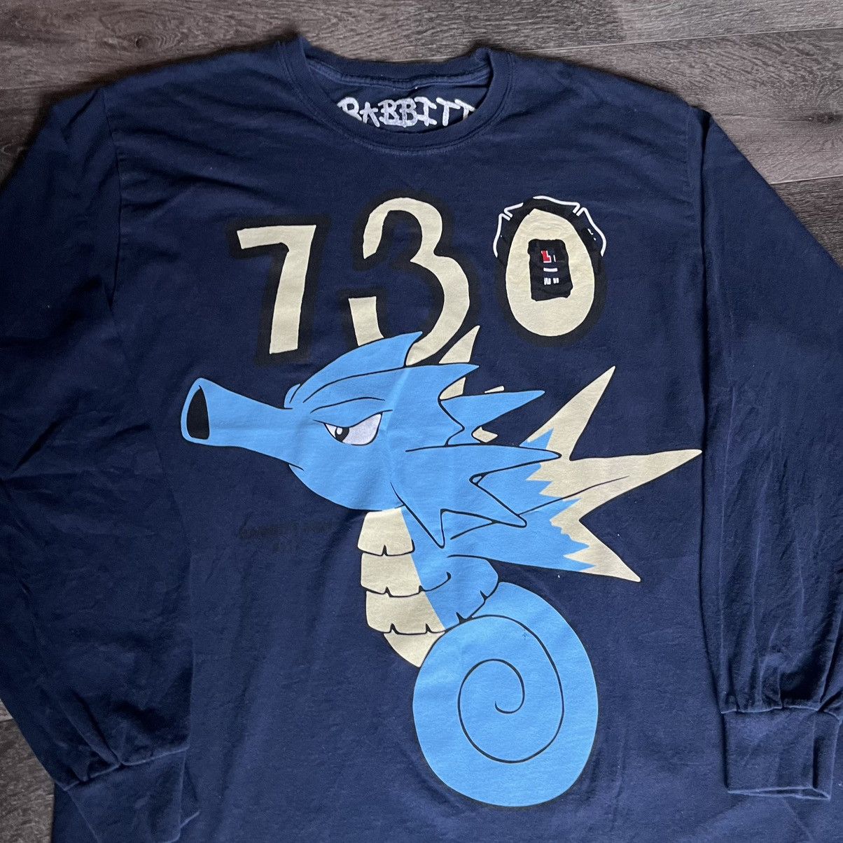 Asspizza Asspizza Babbitt Revived Pokemon Seadra Logo Longsleeve Tee Size US L / EU 52-54 / 3 - 2 Thumbnail
