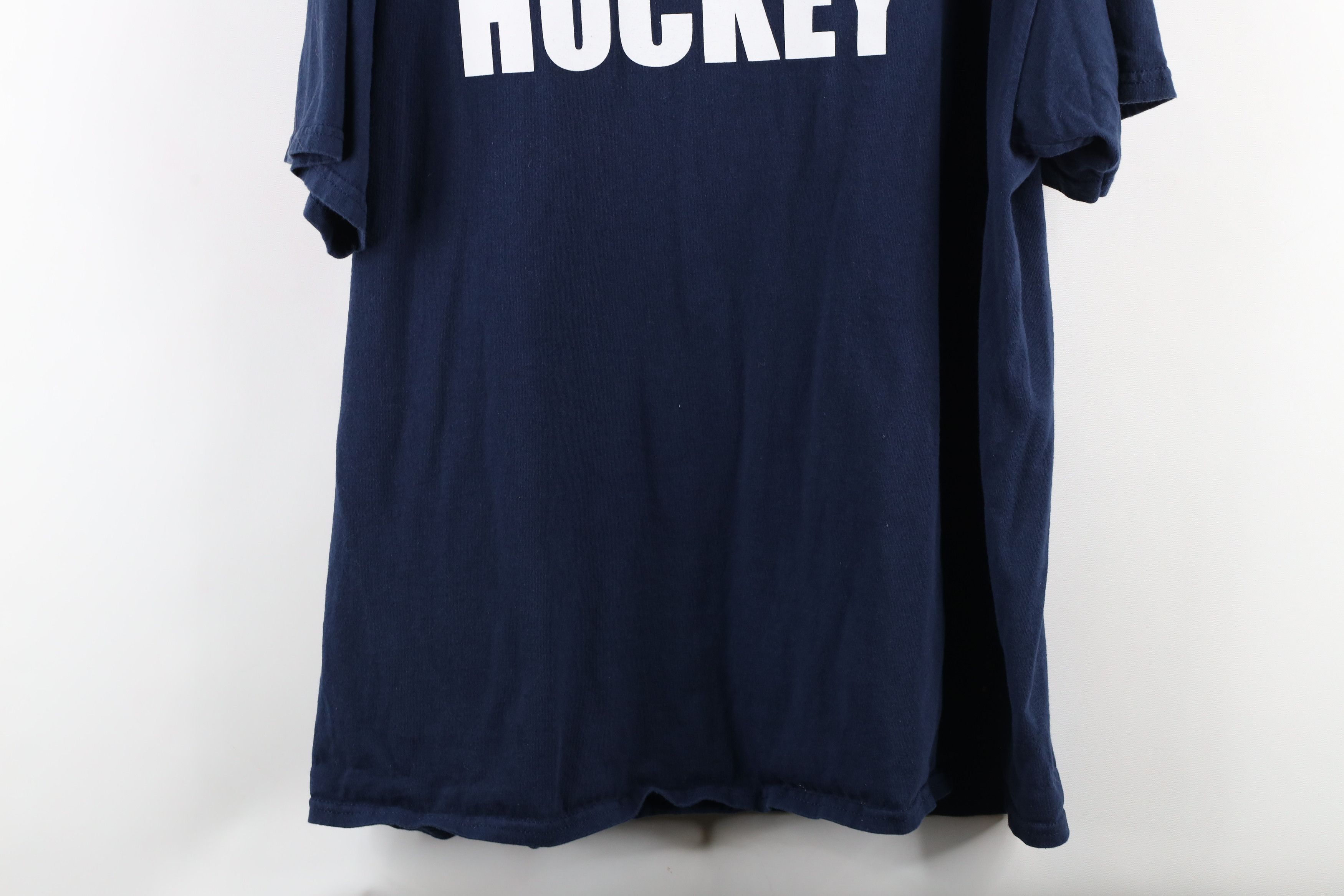 Vintage Vintage Out Toledo Fire Department Hockey T-Shirt Navy Blue Size US XL / EU 56 / 4 - 10 Thumbnail