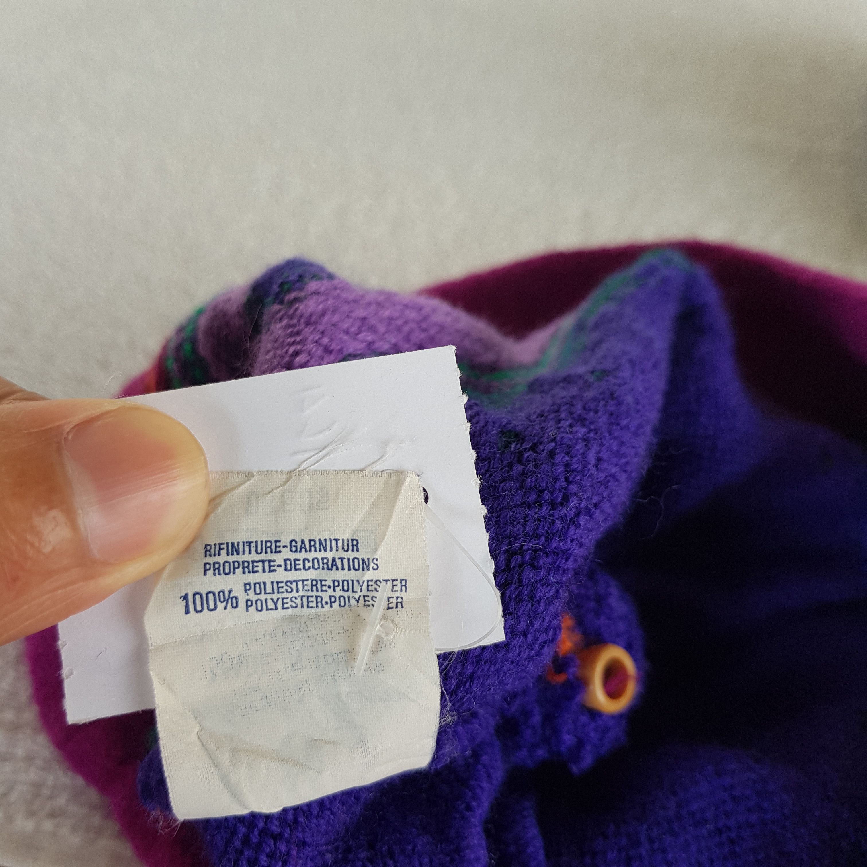 Japanese Brand Vintage Conte of Florence Beanie Ribbed Knit Snow Caps Hats. Size ONE SIZE - 8 Thumbnail