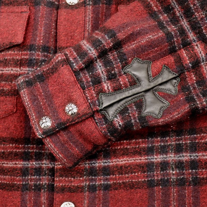 Chrome Hearts Chrome Hearts Checkered Button Up Size US L / EU 52-54 / 3 - 4 Thumbnail