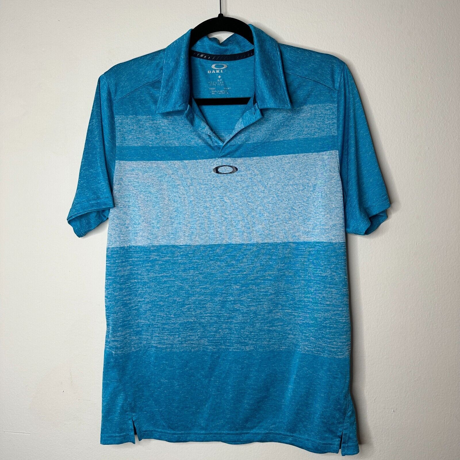 Oakley Oakley Bristol Blue Short Sleeve Multi Stripe Polo Shirt S Size US S / EU 44-46 / 1 - 2 Thumbnail