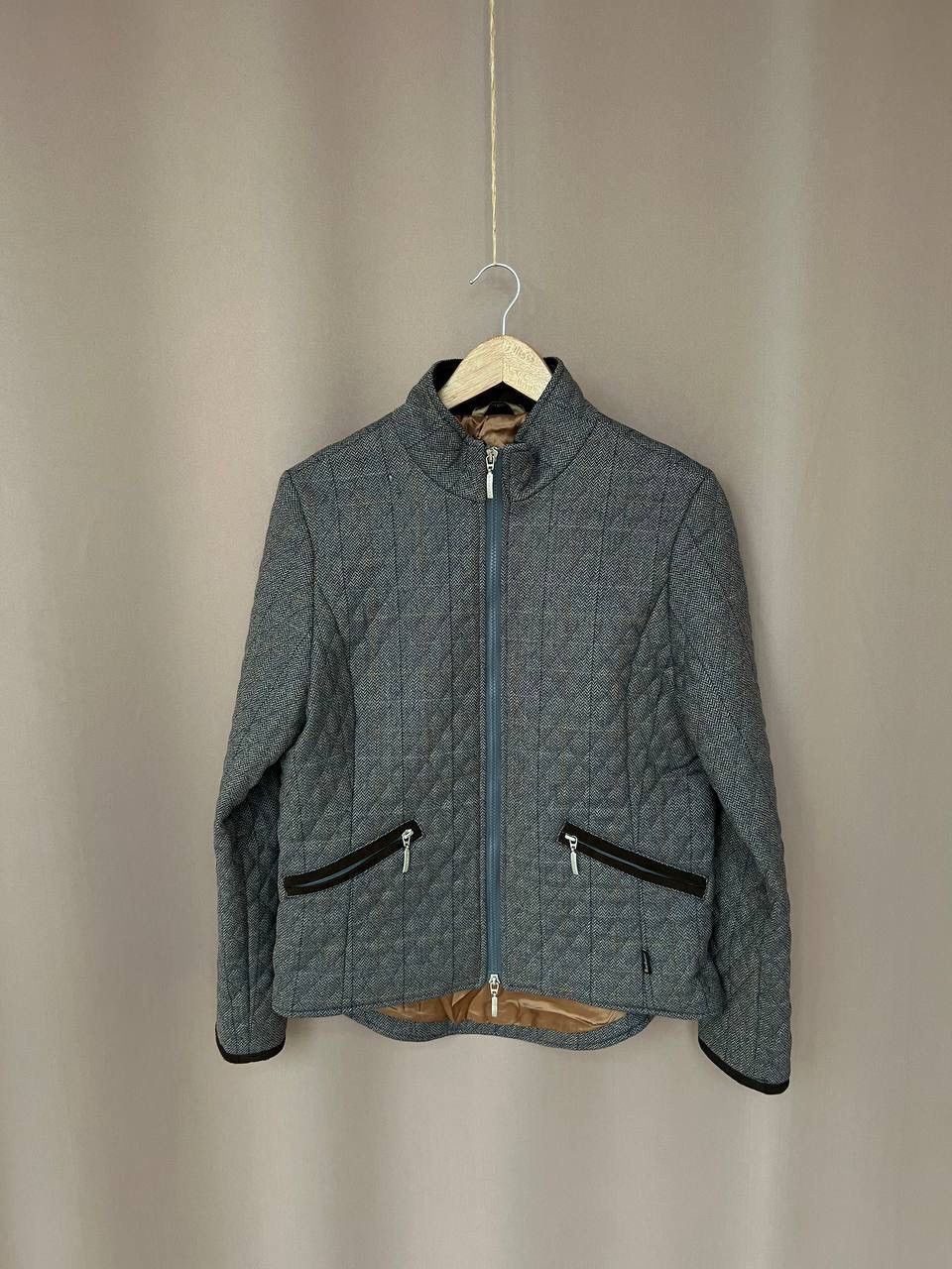 Barbour Tailored Tweed Wool Jacket Womens Size UK 12 EU 38