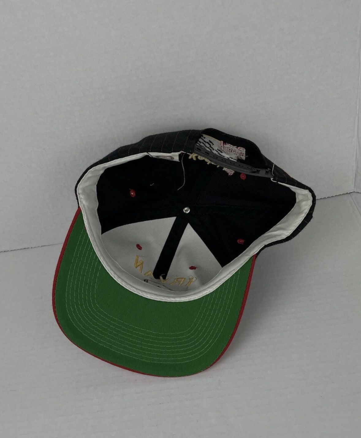 NASCAR Vintage NASCAR Ernie Irvan Kodak Racing Pinstriped Snapback Size ONE SIZE - 5 Thumbnail