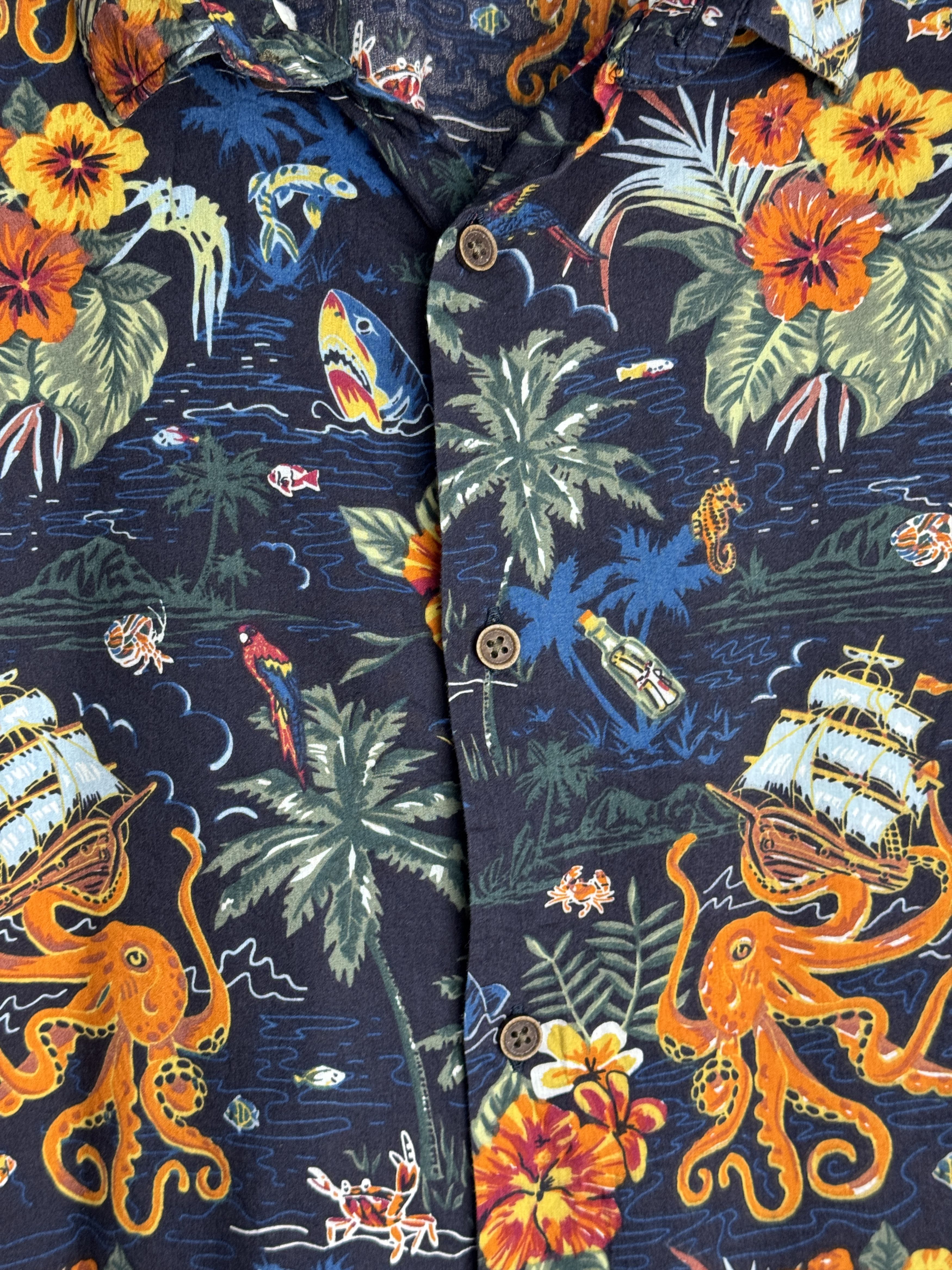 Other LIMITED EDITION men’s Hawaiian cotton button down shirt Size US XXL / EU 58 / 5 - 5 Thumbnail