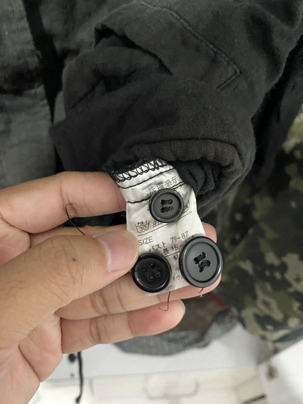 If Six Was Nine Japanese linen jacket pocket ifsixwasnine lgb kmrii Size US S / EU 44-46 / 1 - 8 Thumbnail