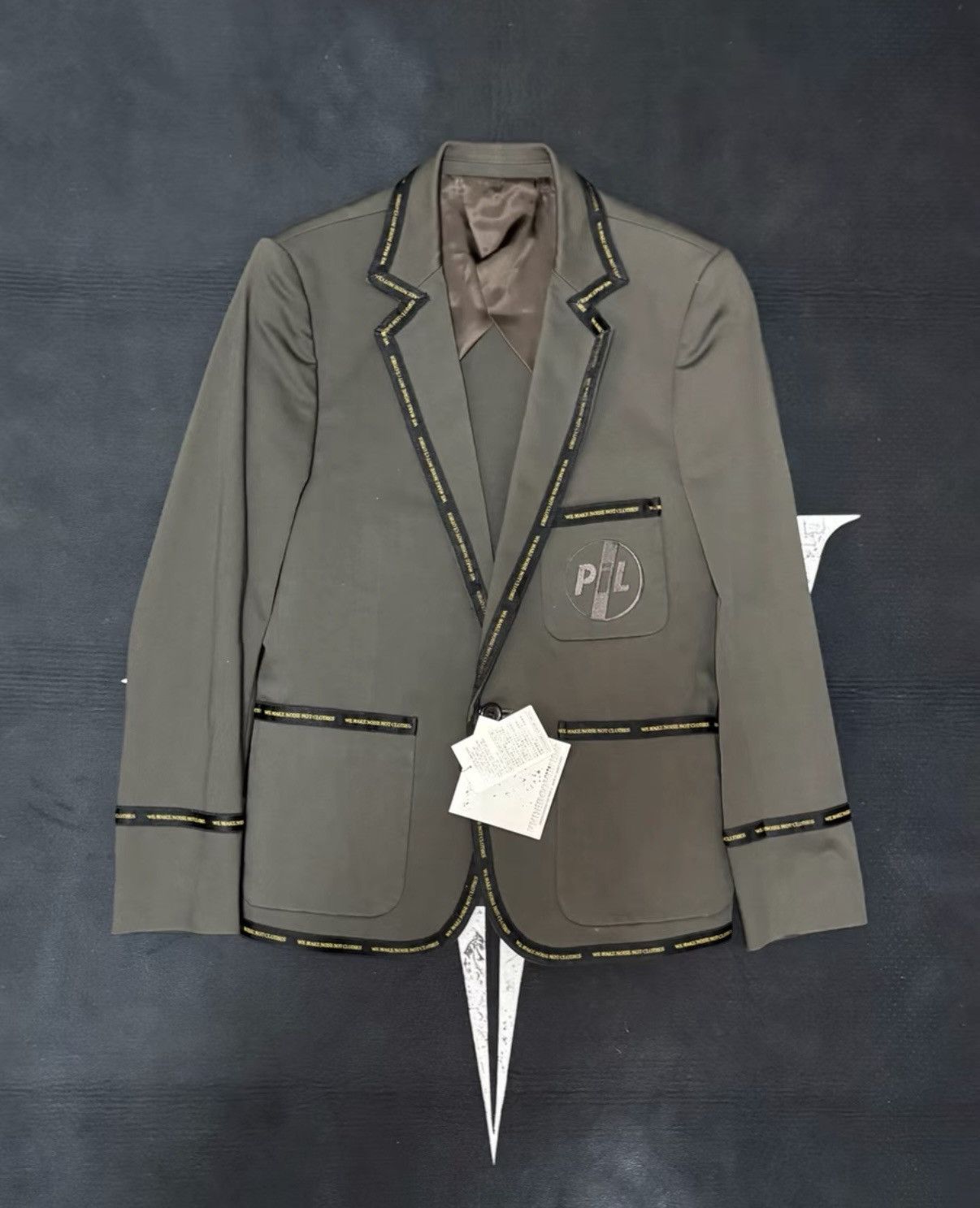 Undercover Undercover UC 09ss PiL Embroidery Suit Jacket Archive Size 40L - 1 Thumbnail