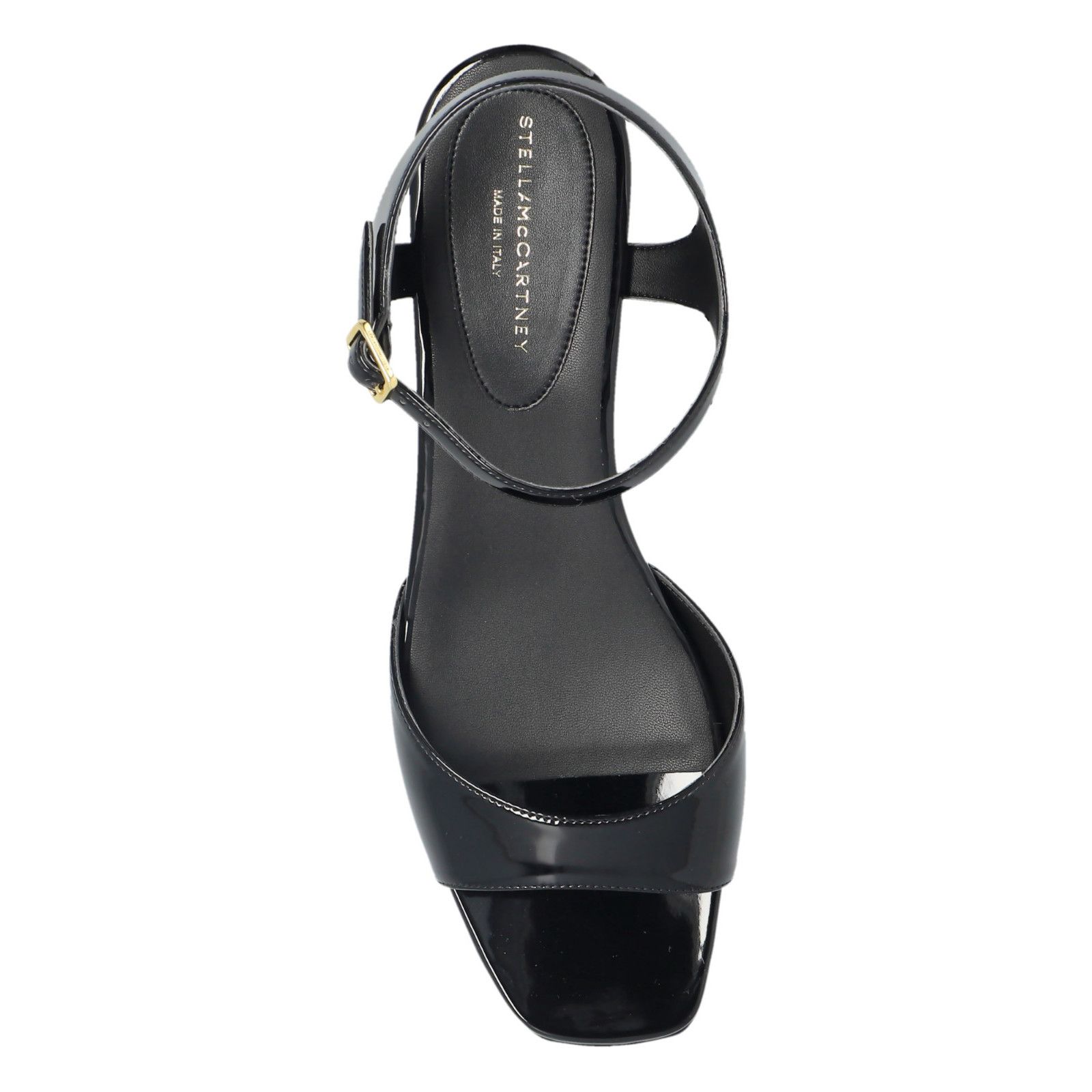 Stella McCartney STELLA MCCARTNEY Elyse Black Wedge Sandals New And Authentic Size US 8.5 / IT 38.5 - 4 Thumbnail