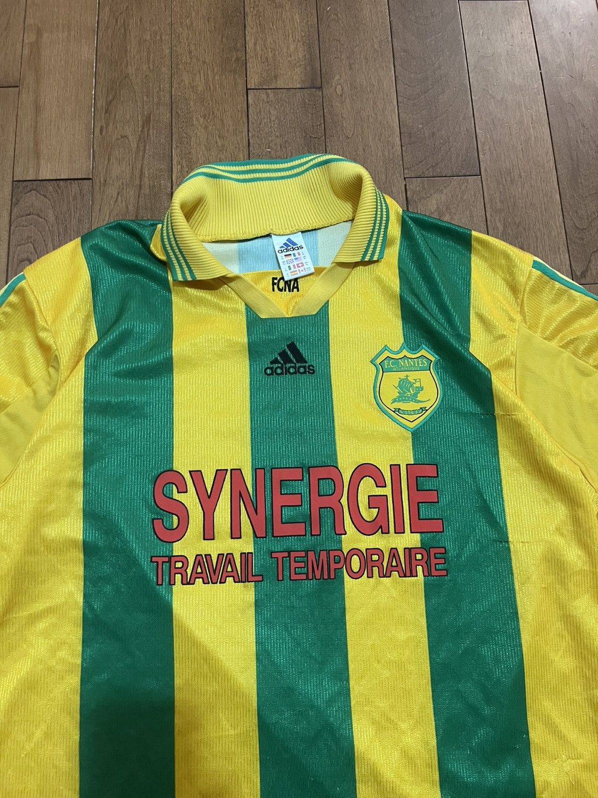 Adidas Vintage fc nantes jersey Size US XL / EU 56 / 4 - 1 Thumbnail