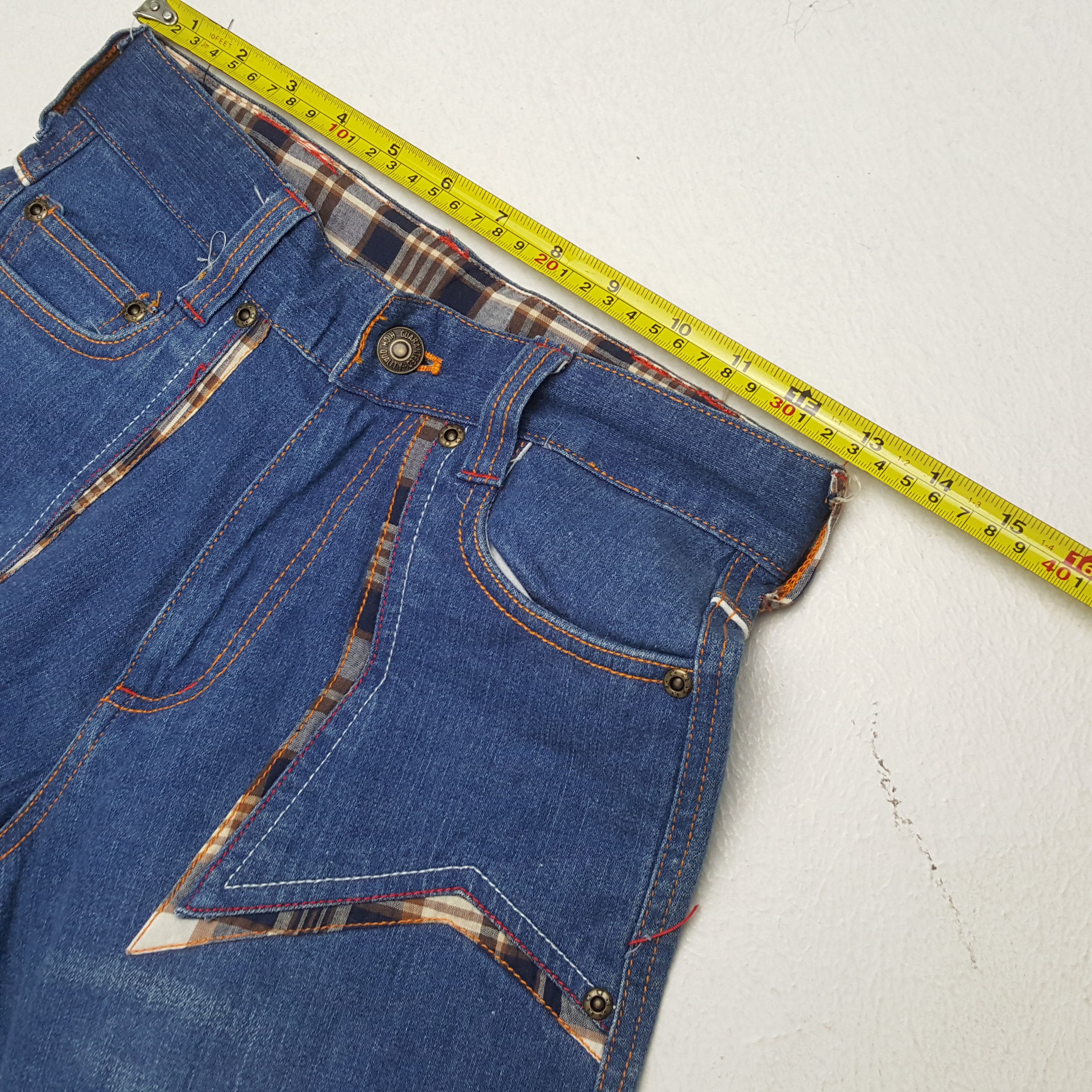 Vintage Vintage SKULLS XYZ Japanese Brand Style Jeans Size US 26 / EU 42 - 7 Thumbnail