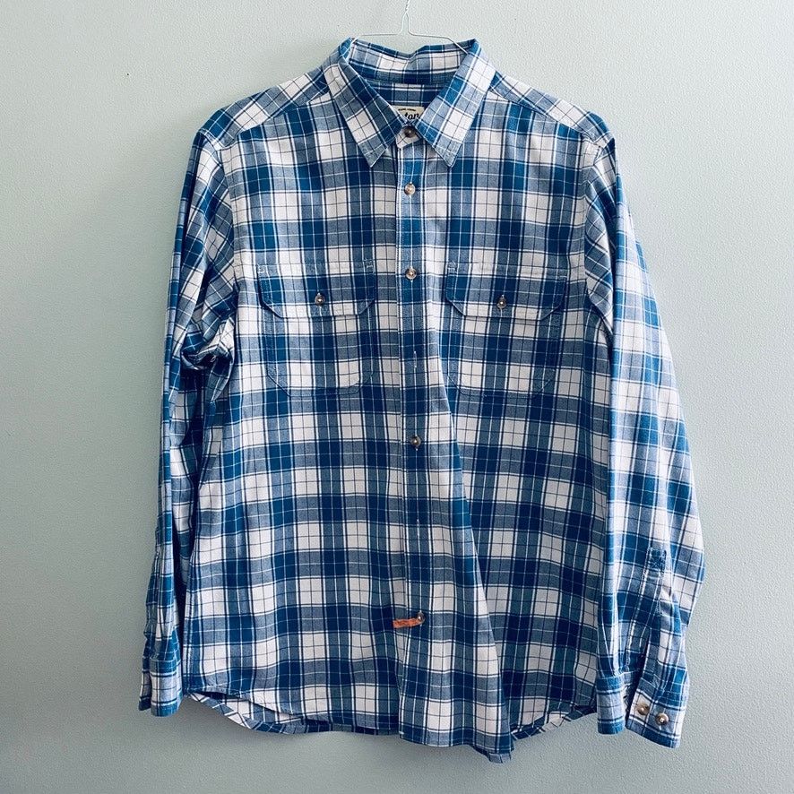 Vintage Orton Brothers blue plaid long sleeve button down Size US L / EU 52-54 / 3 - 2 Thumbnail