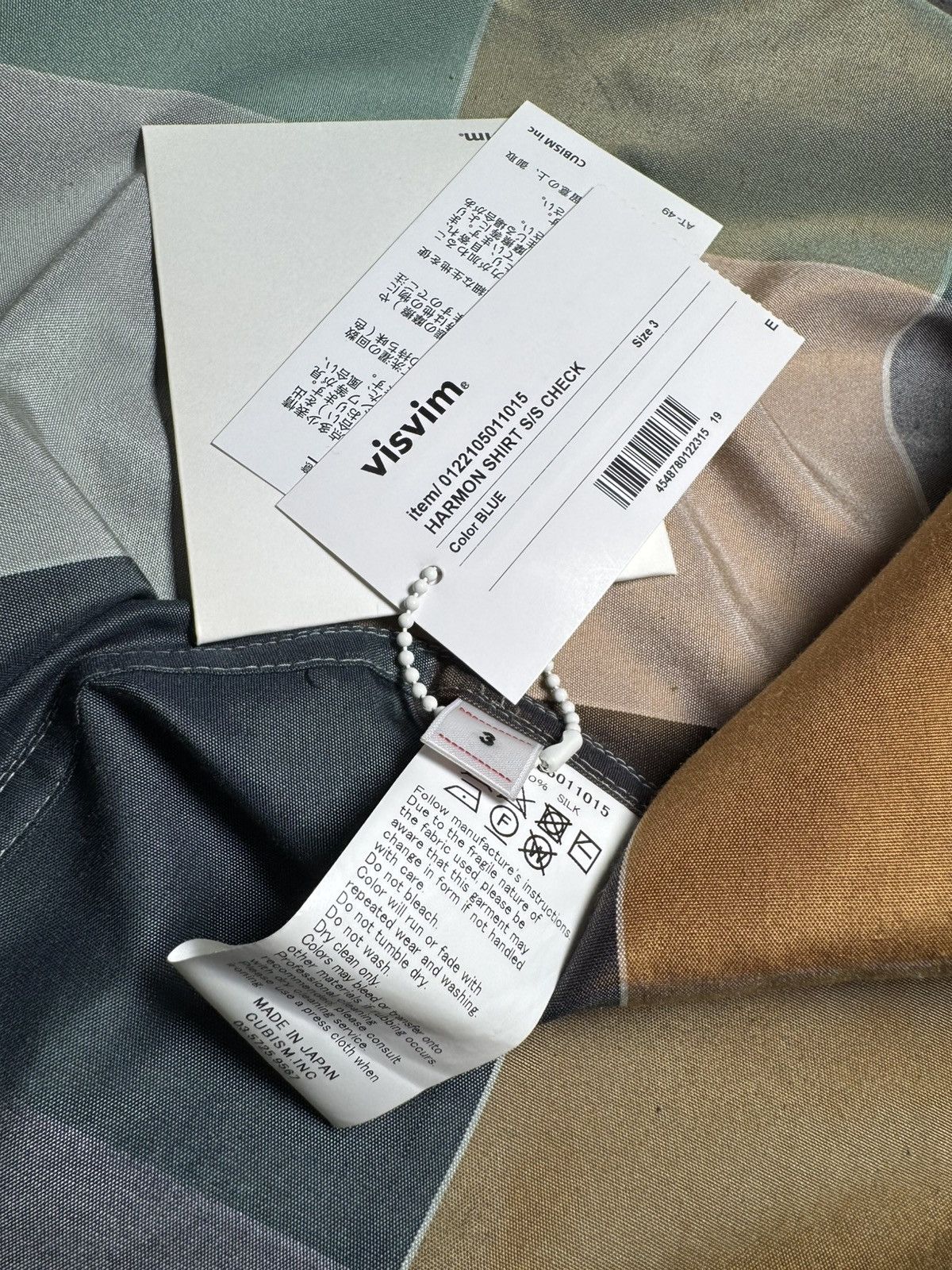 Visvim VISVIM “HARMON SHIRT S/S CHECK” Size US L / EU 52-54 / 3 - 6 Thumbnail