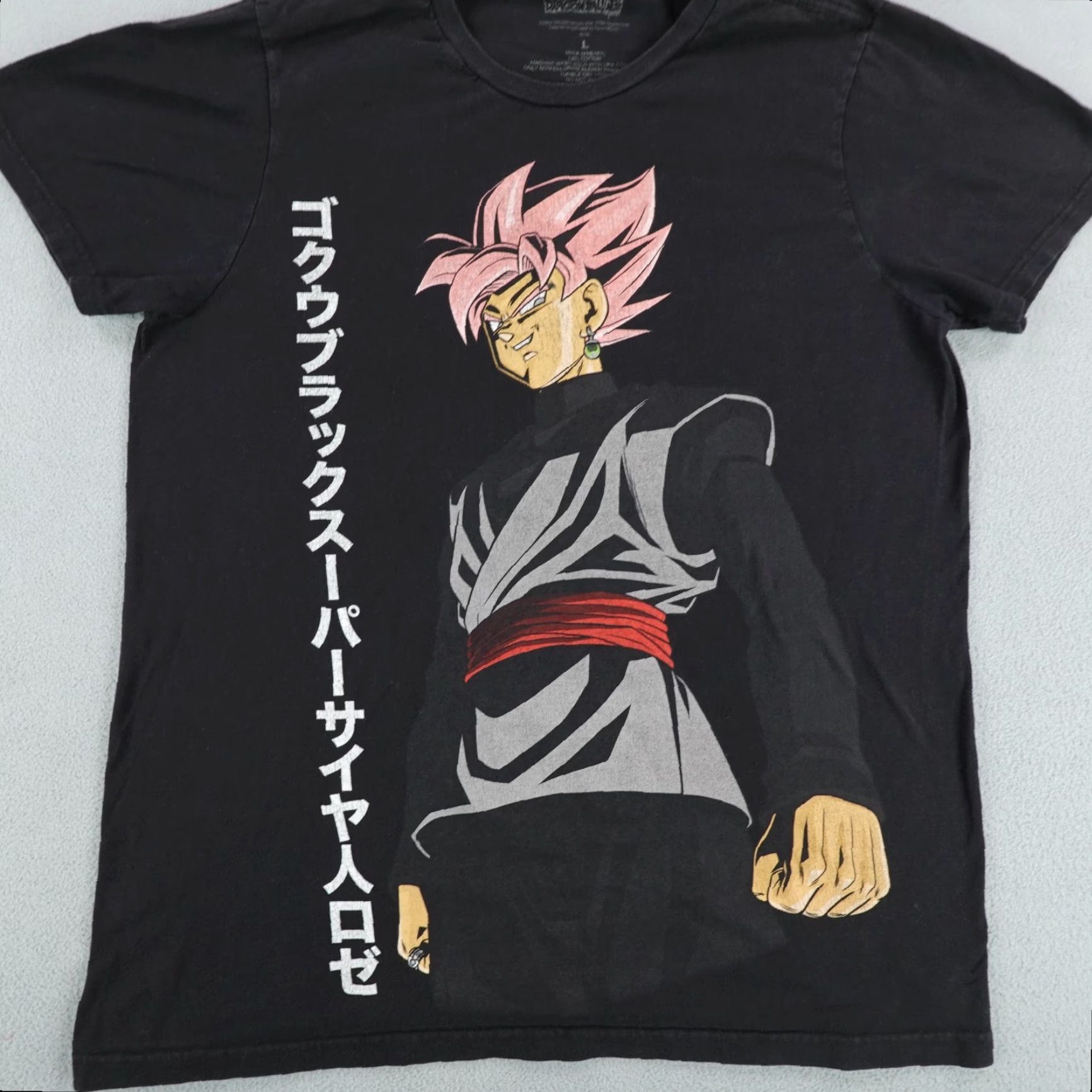 Vintage VINTAGE Dragon Ball Z Shirt Mens Large Black Goku Super Saiyan Anime Kakarot Graphic Tee, 90s Style, Men’s L Size US L / EU 52-54 / 3 - 3 Thumbnail