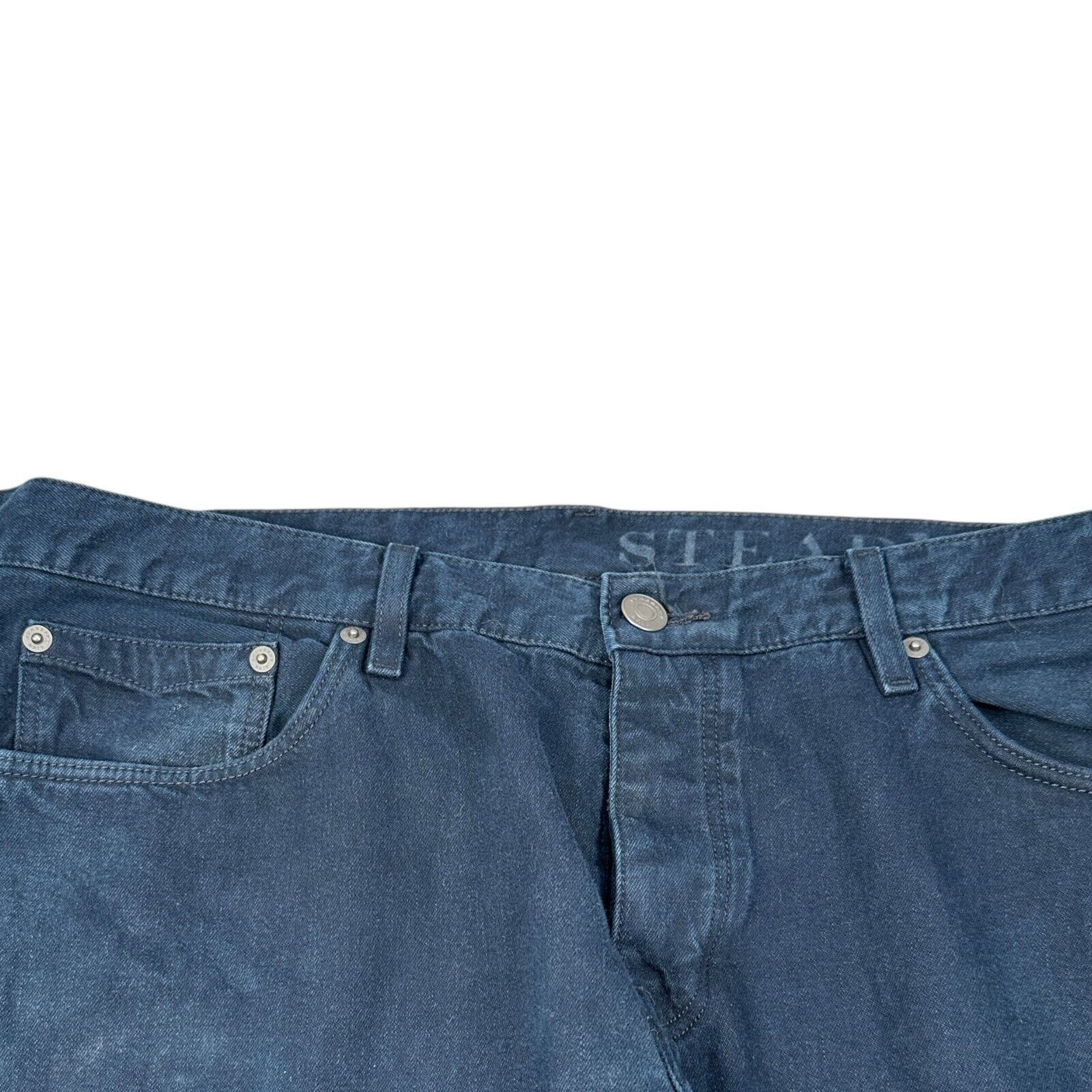 Burberry Burberry Brit Steadman Jeans Men’s 38 x 27 Blue Denim Size US 38 / EU 54 - 3 Thumbnail