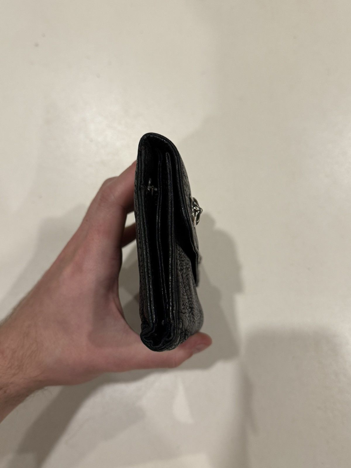 Chrome Hearts Chrome Hearts Leather Wallet WAVE CROSS BALL Size ONE SIZE - 18 Thumbnail