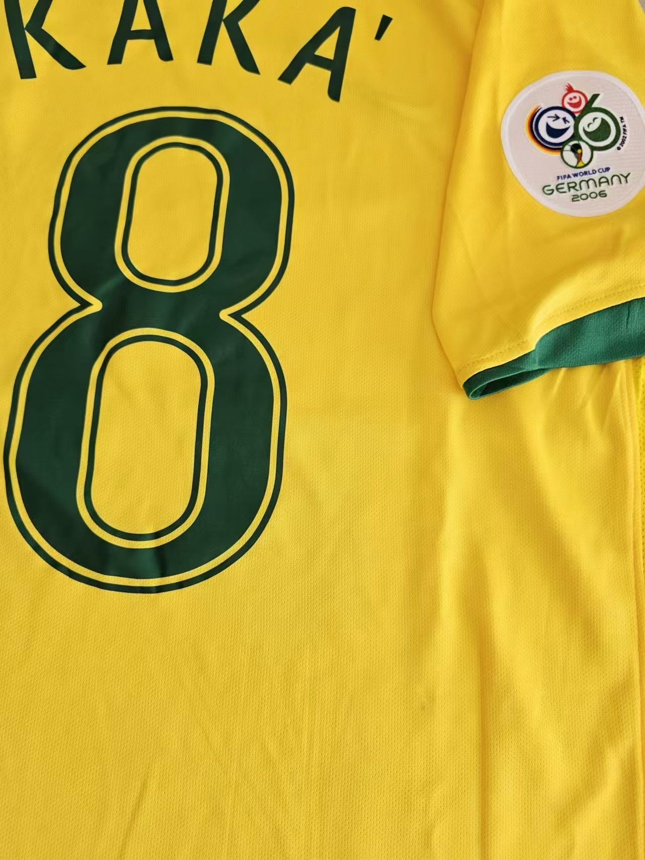 Other 2006 World Cup #8 Kaka Jersey Brazil Size US XL / EU 56 / 4 - 3 Thumbnail